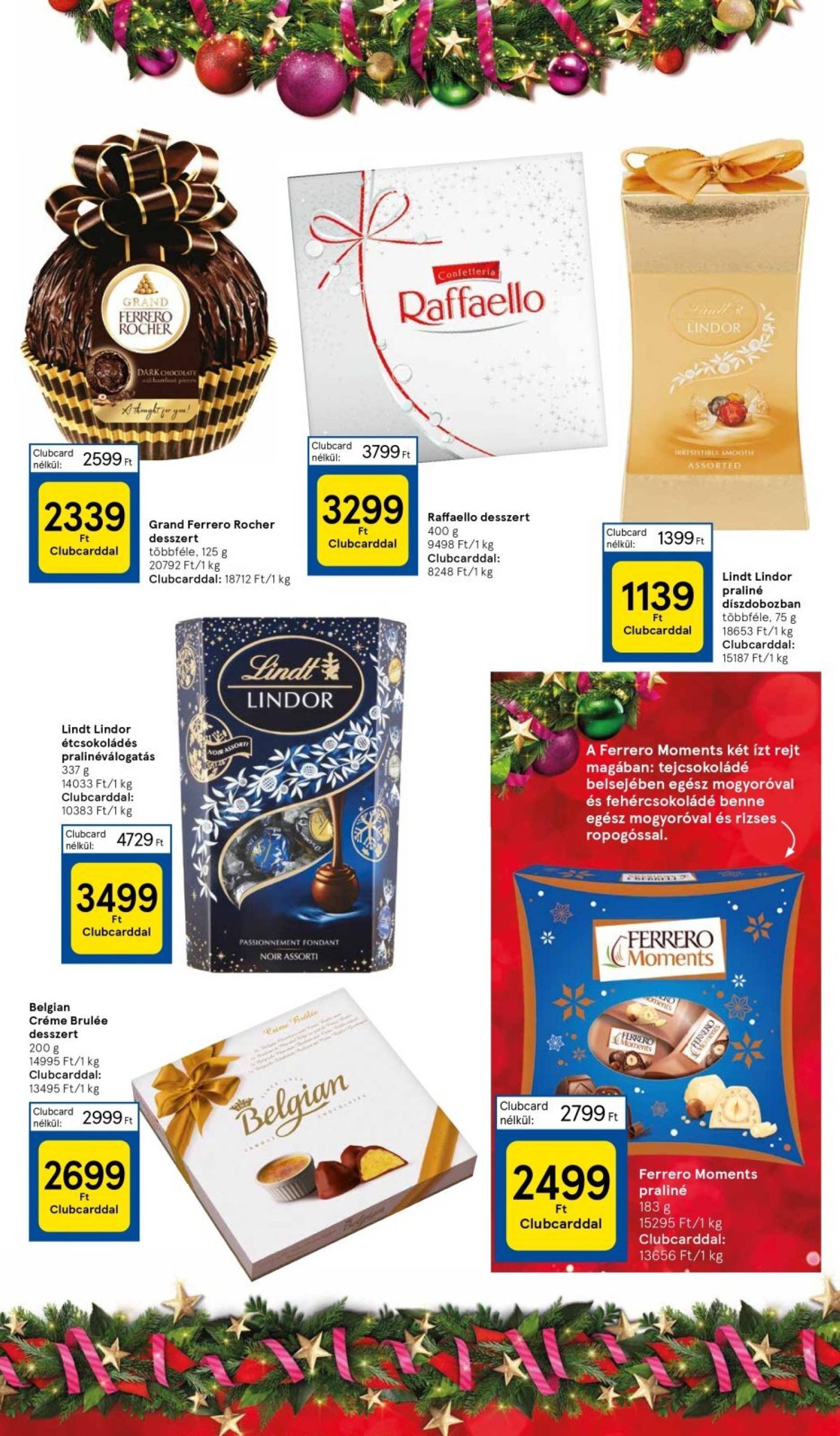 Tesco - Gift akciós újság, érvényes 10.30. - 12.24. 3