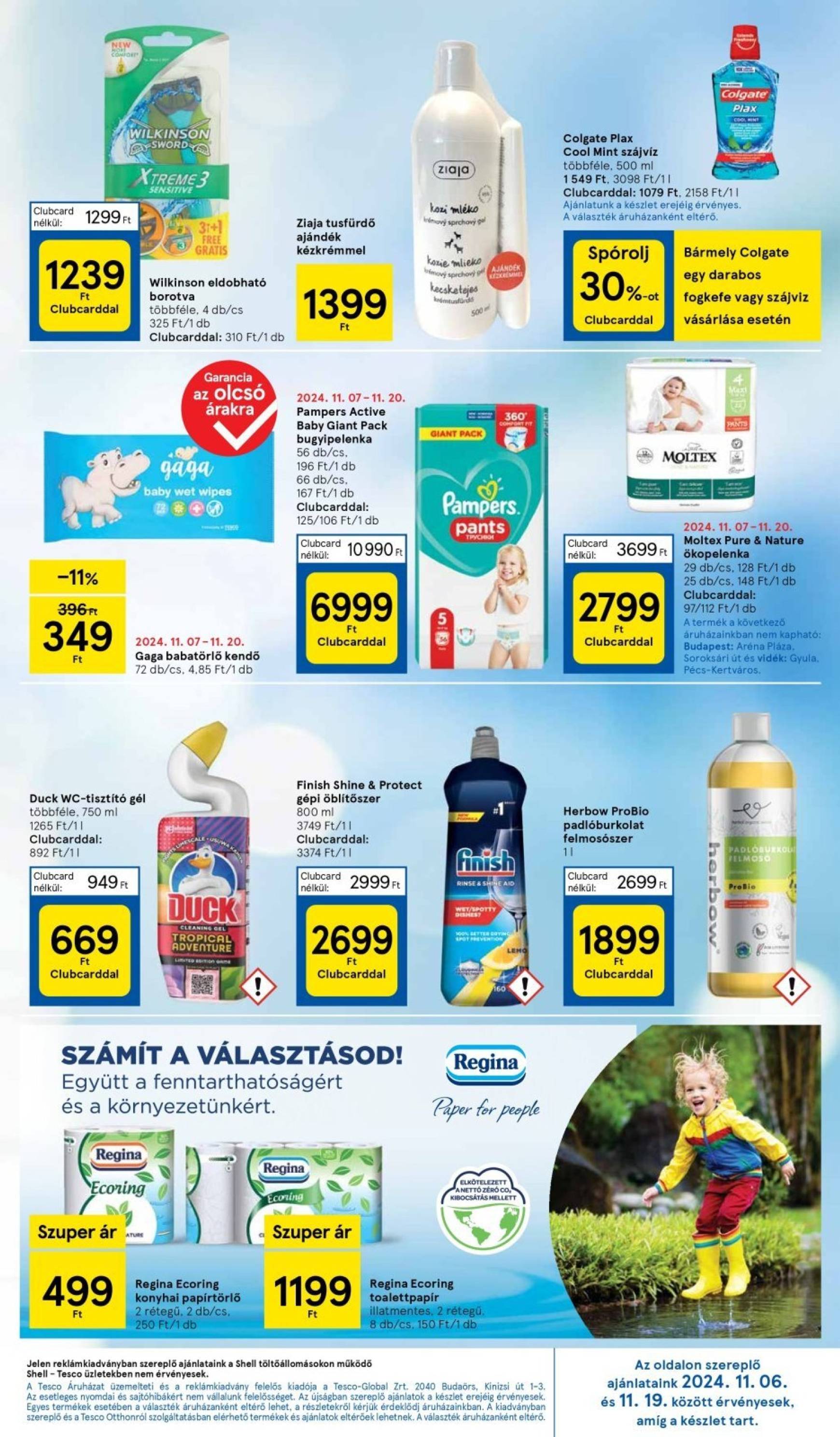 Tesco akciós újság, érvényes 11.14. - 11.19. 31