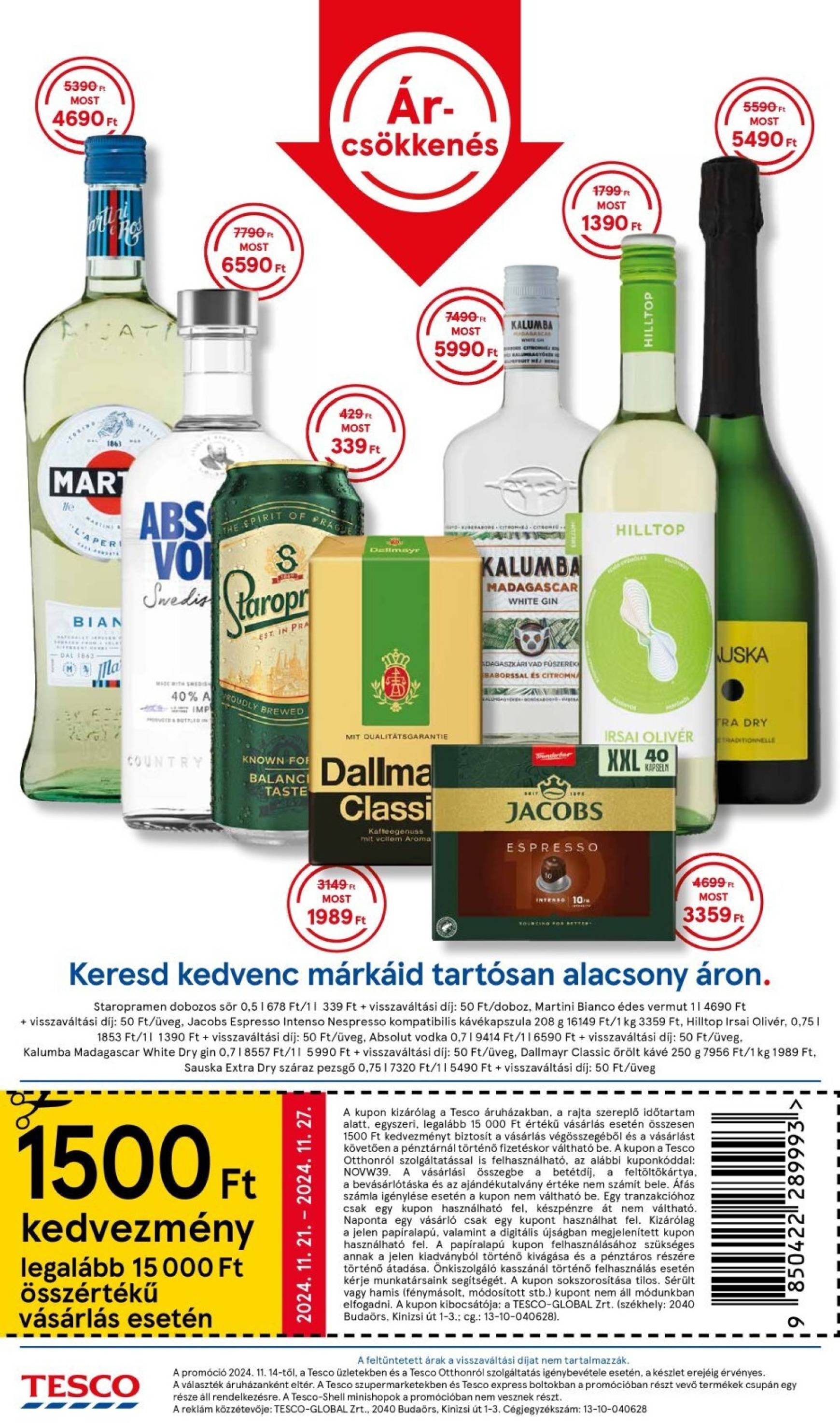 Tesco - Black Friday akciós újság, érvényes 11.21. - 11.27. 16