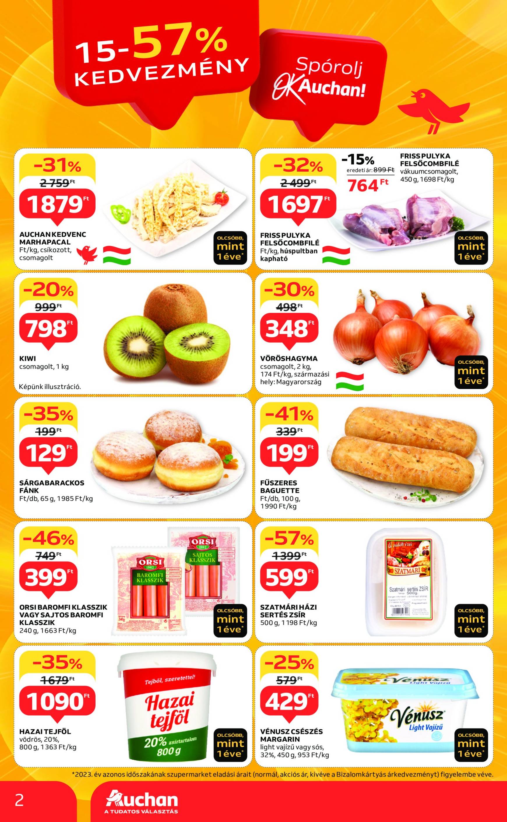 Auchan szupermarket akciós újság érvényes 10.10. - 10.16. 2