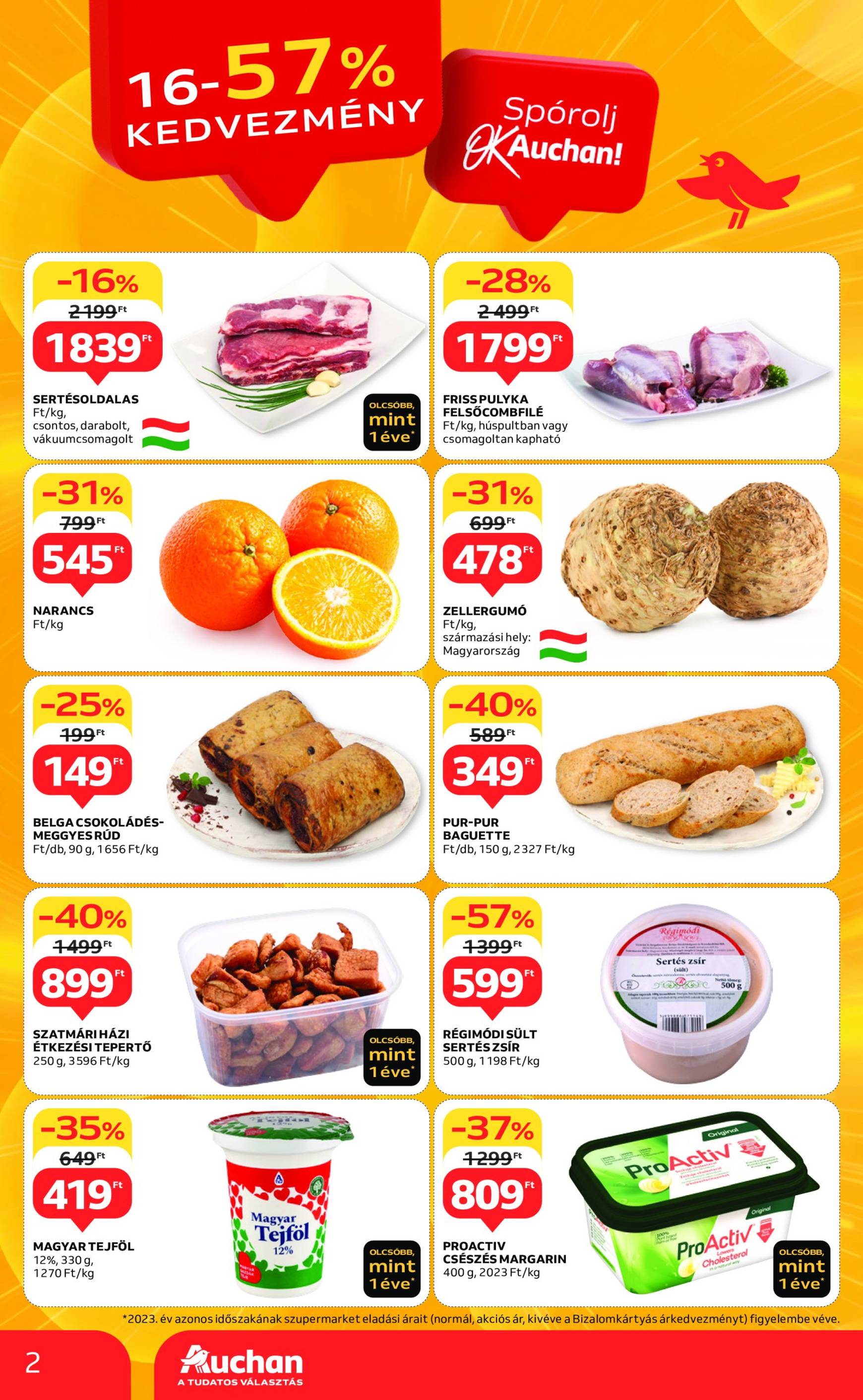 Auchan szupermarket akciós újság, érvényes 11.14. - 11.20. 2