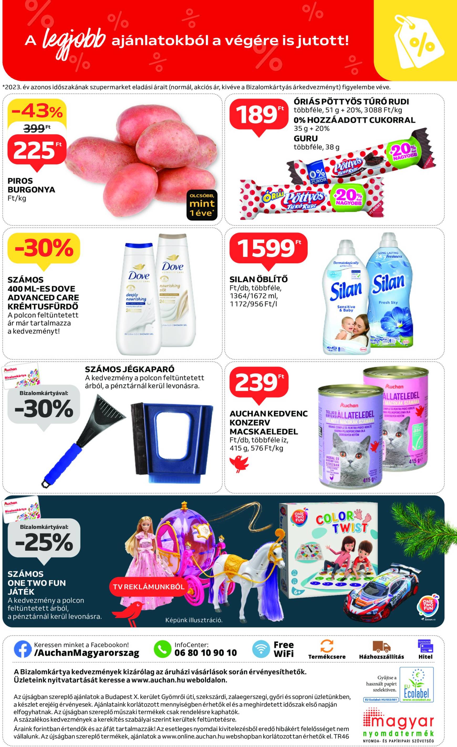 Auchan szupermarket akciós újság, érvényes 11.14. - 11.20. 8