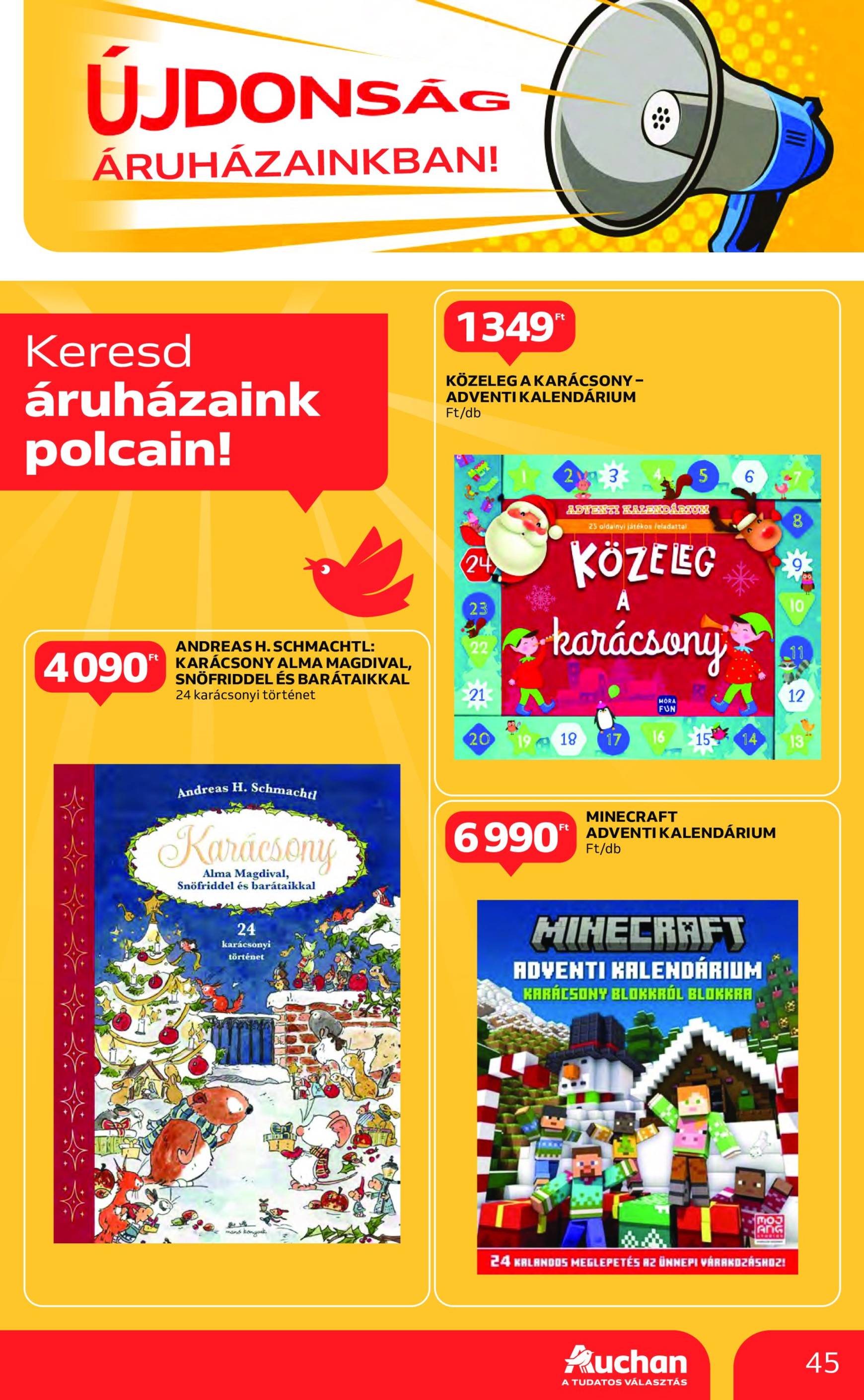 Auchan - Black Friday akciós újság, érvényes 11.21. - 11.27. 45