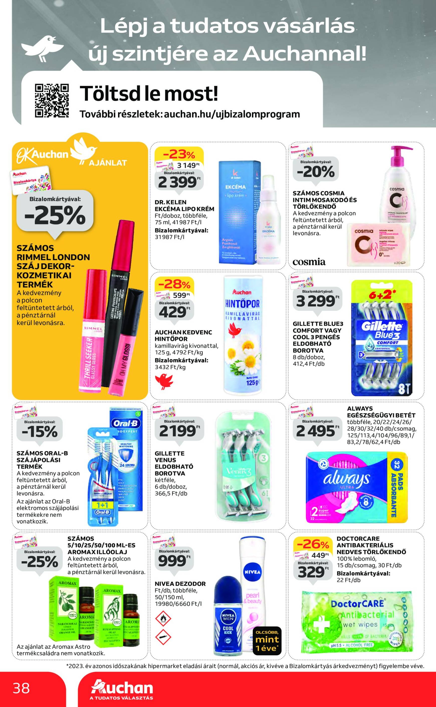 Auchan - Black Friday akciós újság, érvényes 11.21. - 11.27. 38