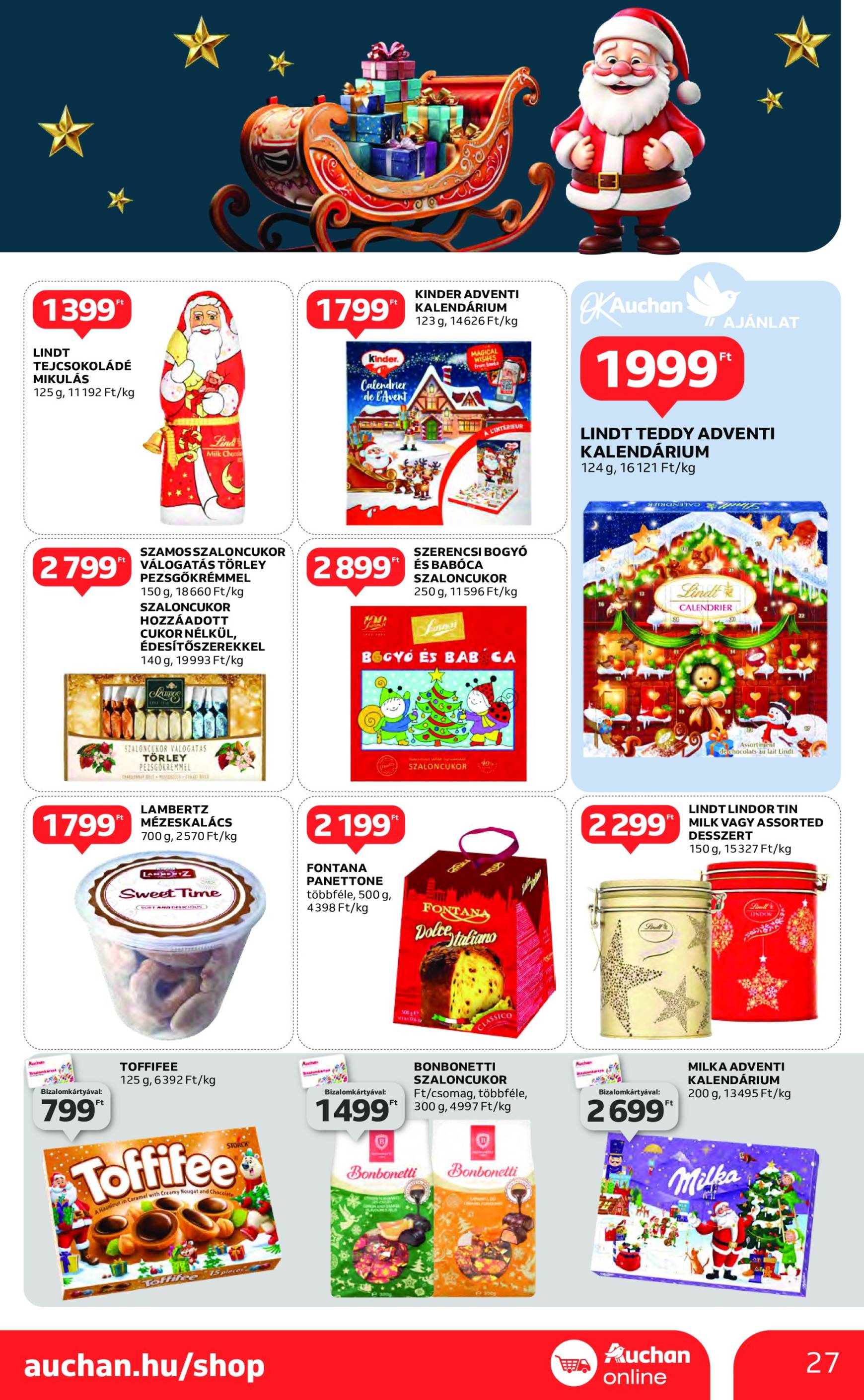 Auchan - Black Friday akciós újság, érvényes 11.21. - 11.27. 27