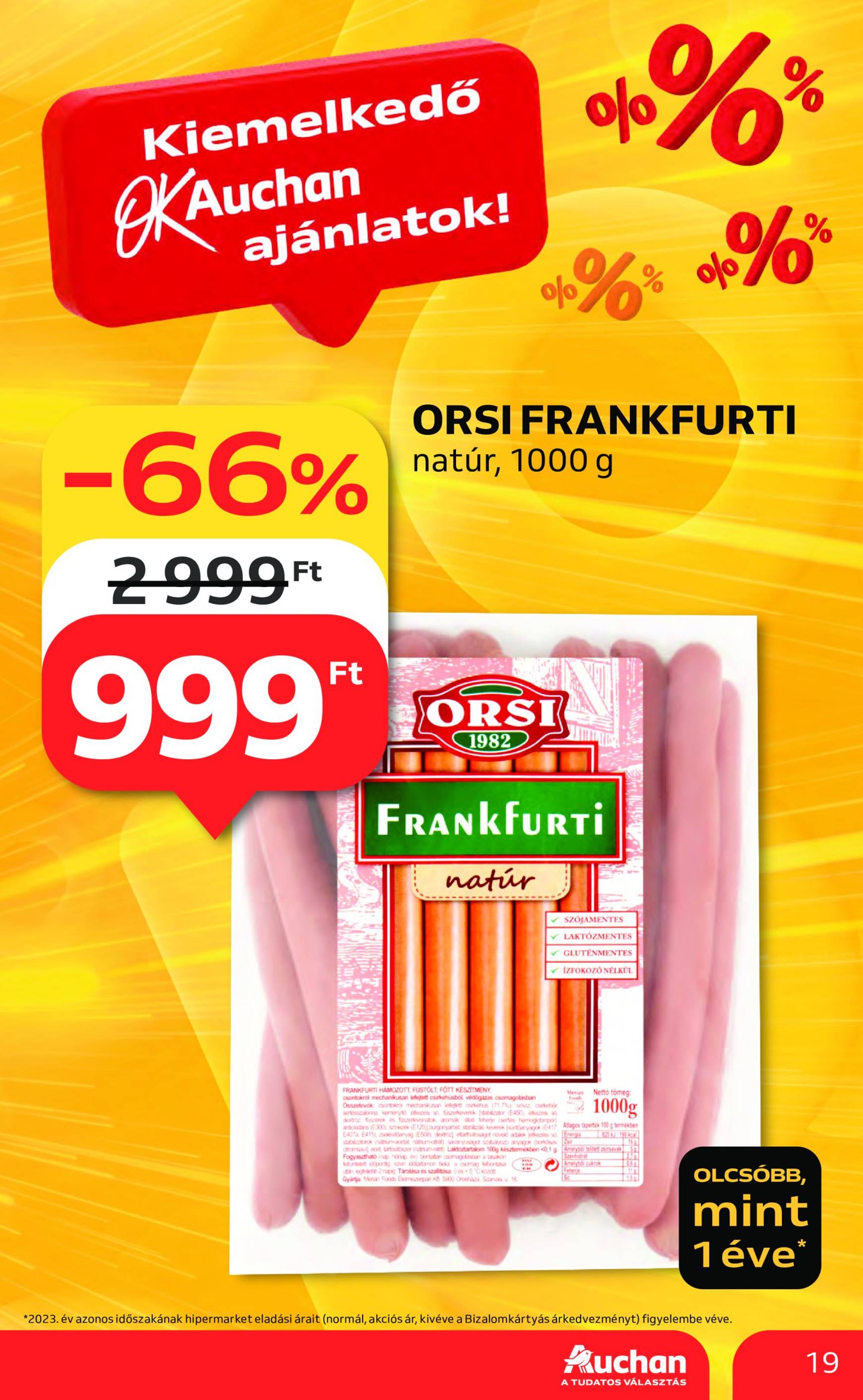 Auchan - Black Friday akciós újság, érvényes 11.21. - 11.27. 19