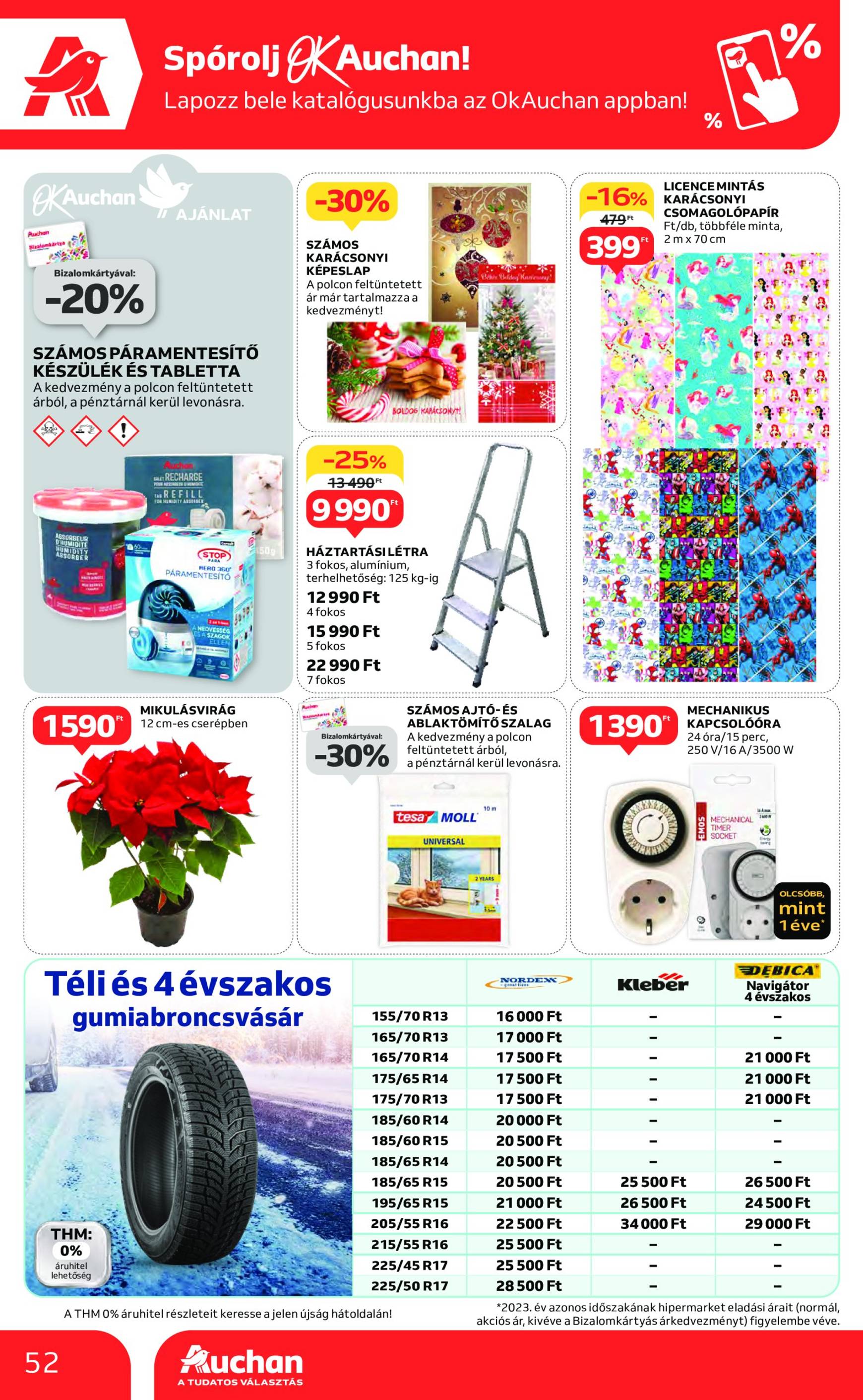 Auchan - Black Friday akciós újság, érvényes 11.21. - 11.27. 52