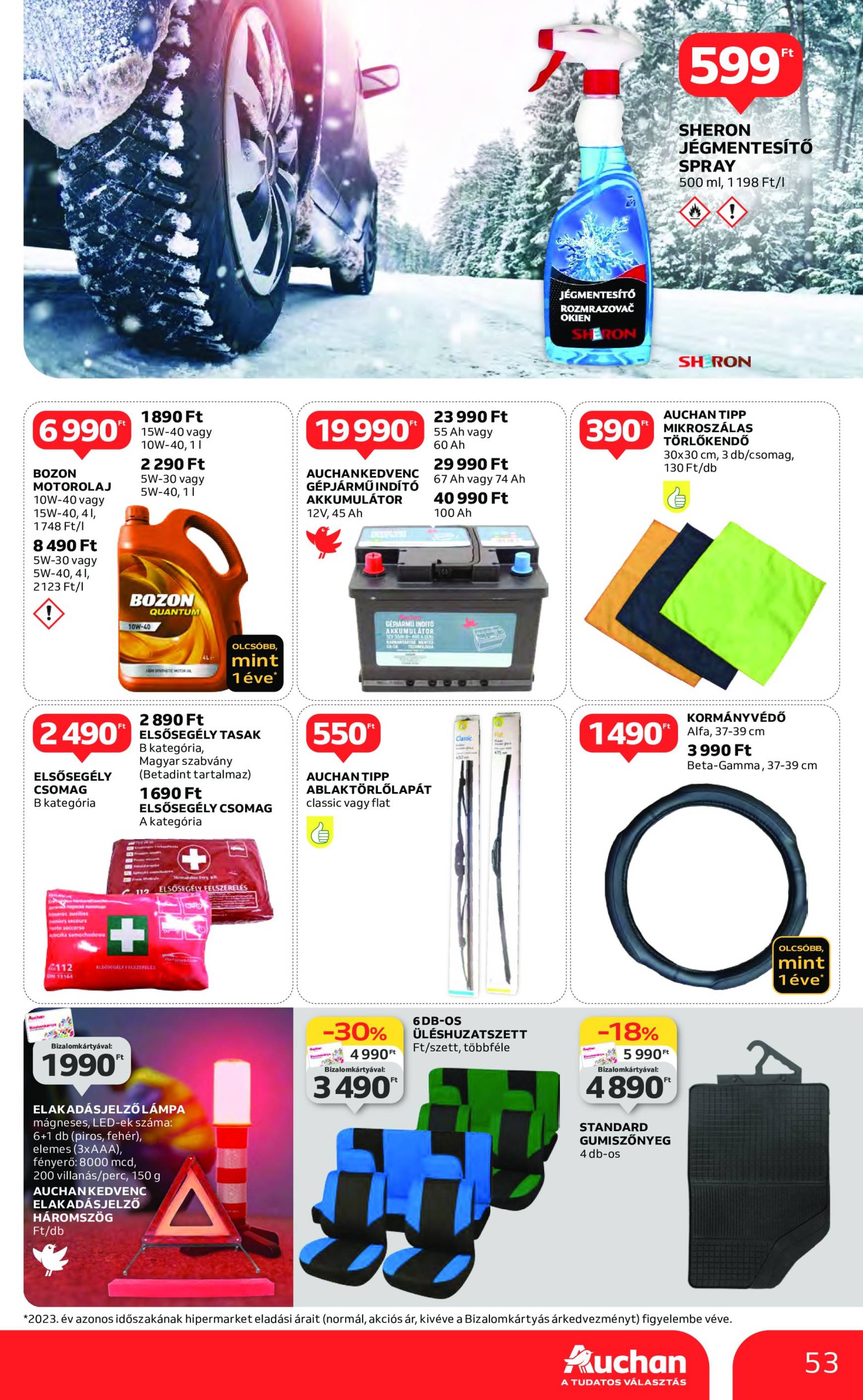 Auchan - Black Friday akciós újság, érvényes 11.21. - 11.27. 53