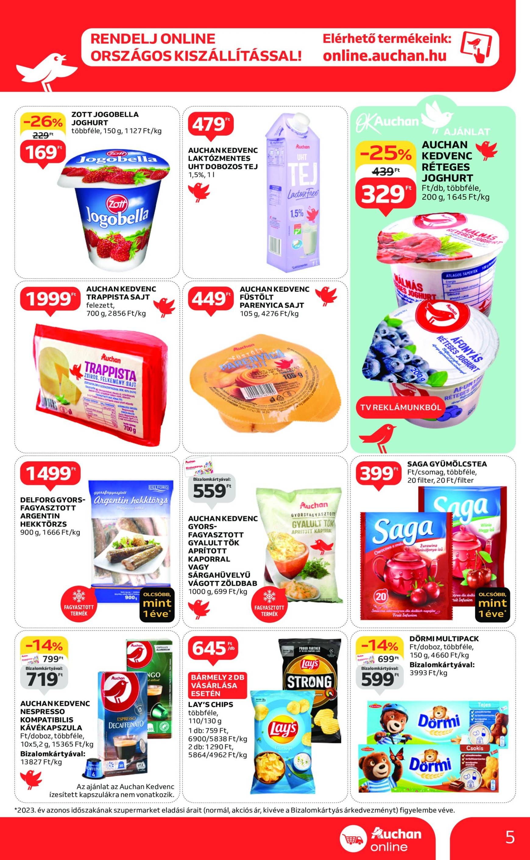 Auchan szupermarket - Black Friday akciós újság, érvényes 11.21. - 11.27. 5