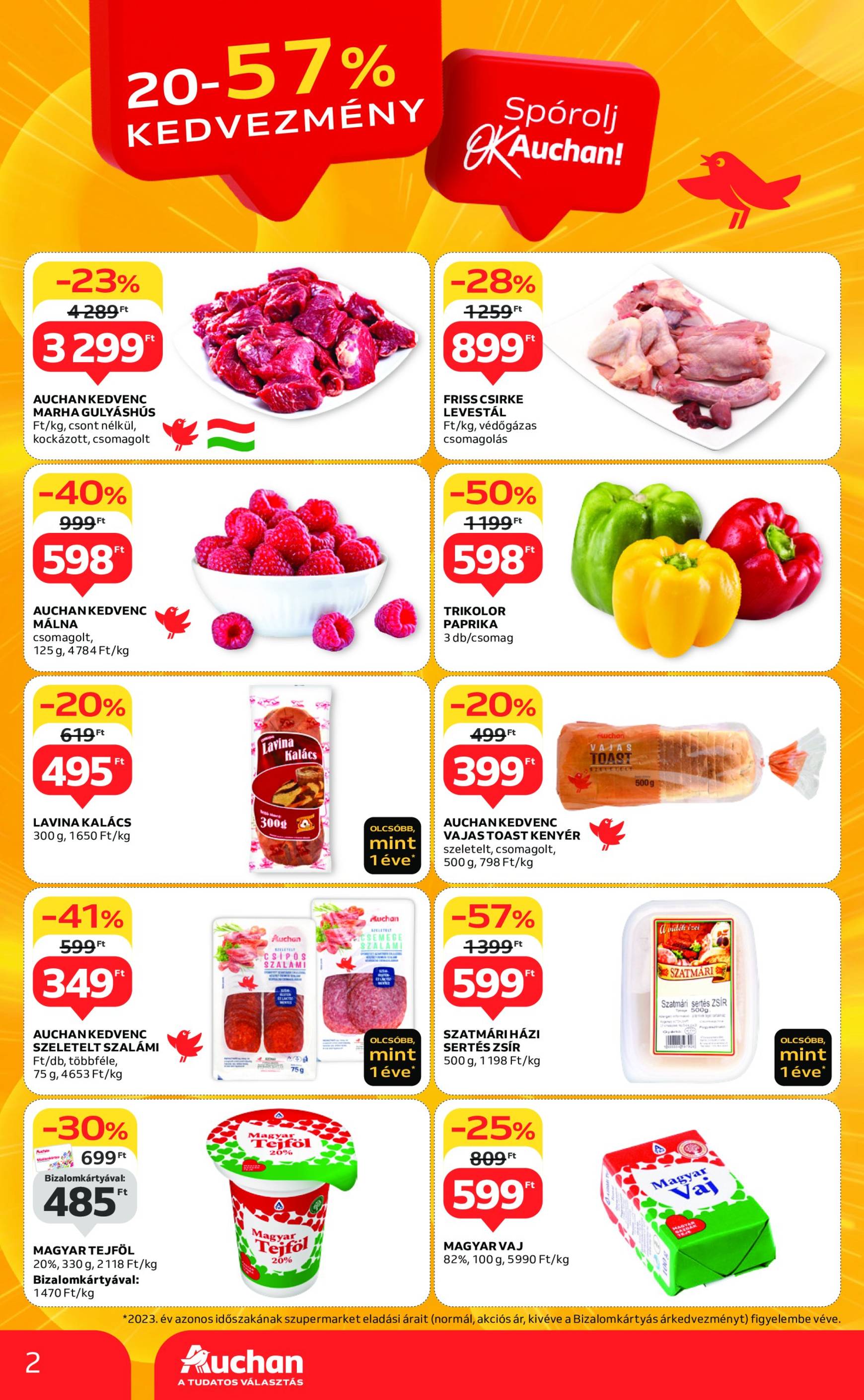 Auchan szupermarket - Black Friday akciós újság, érvényes 11.21. - 11.27. 2