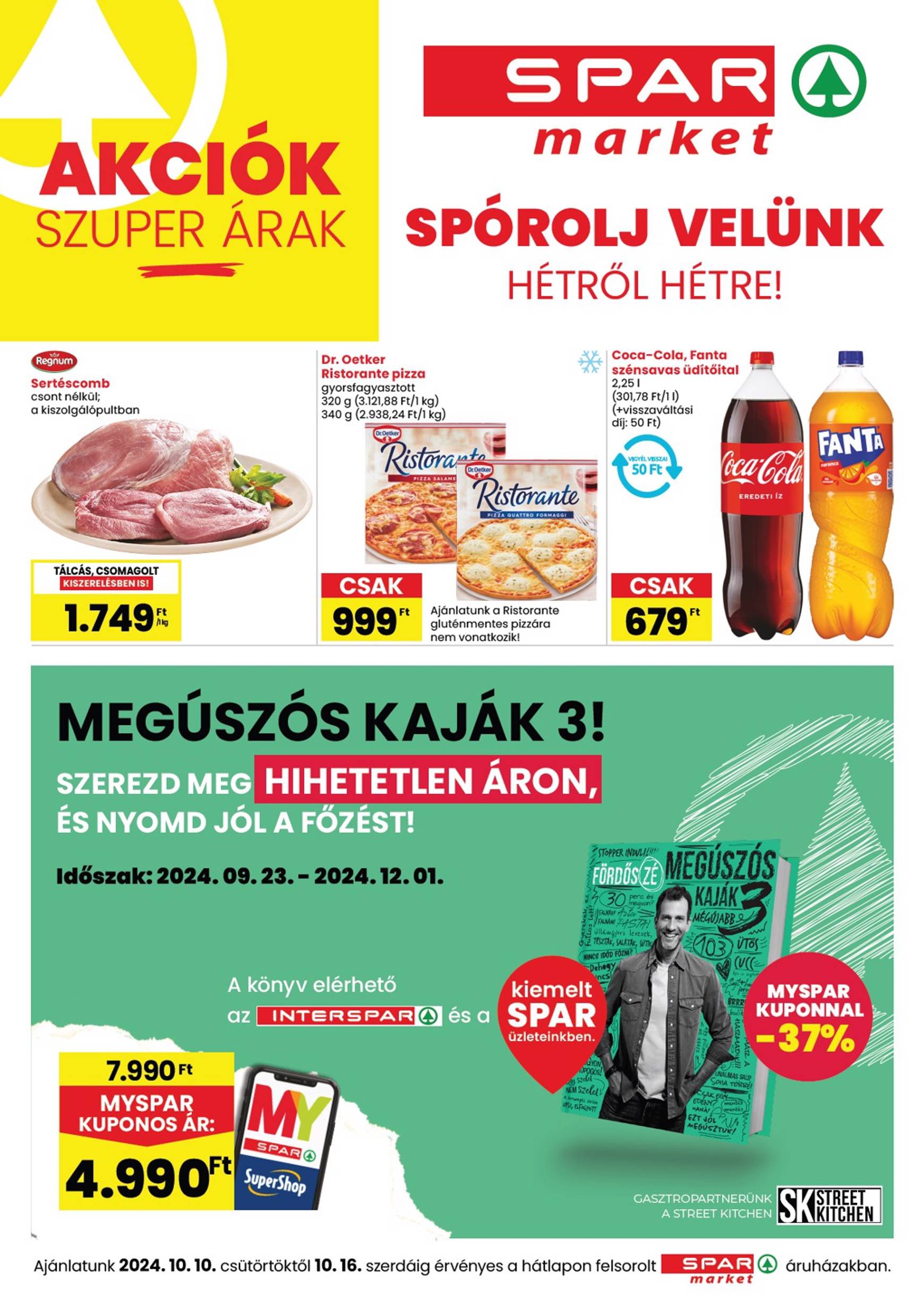 Aktuális újság SPAR - market 10.10. - 10.16.