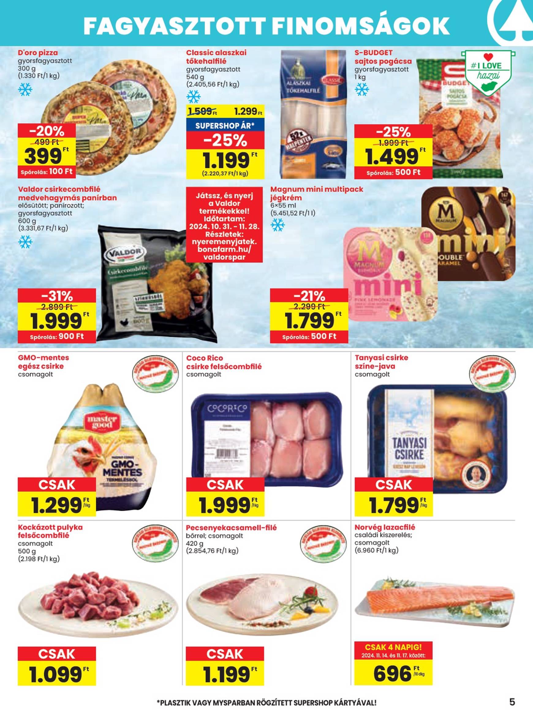 SPAR akciós újság, érvényes 11.14. - 11.20. 5