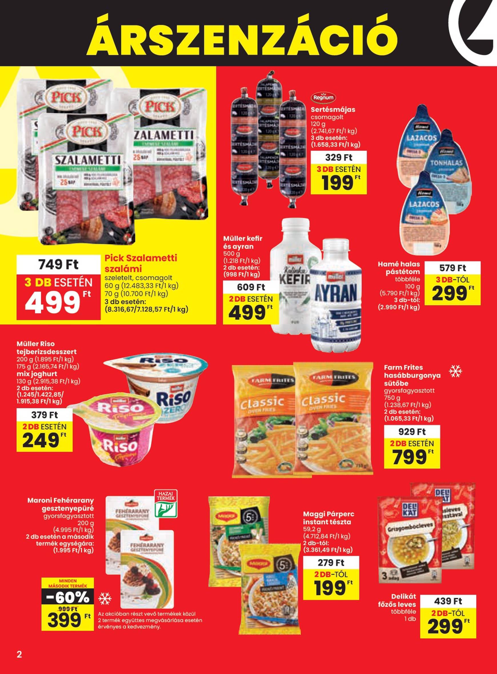 SPAR akciós újság, érvényes 11.14. - 11.20. 2