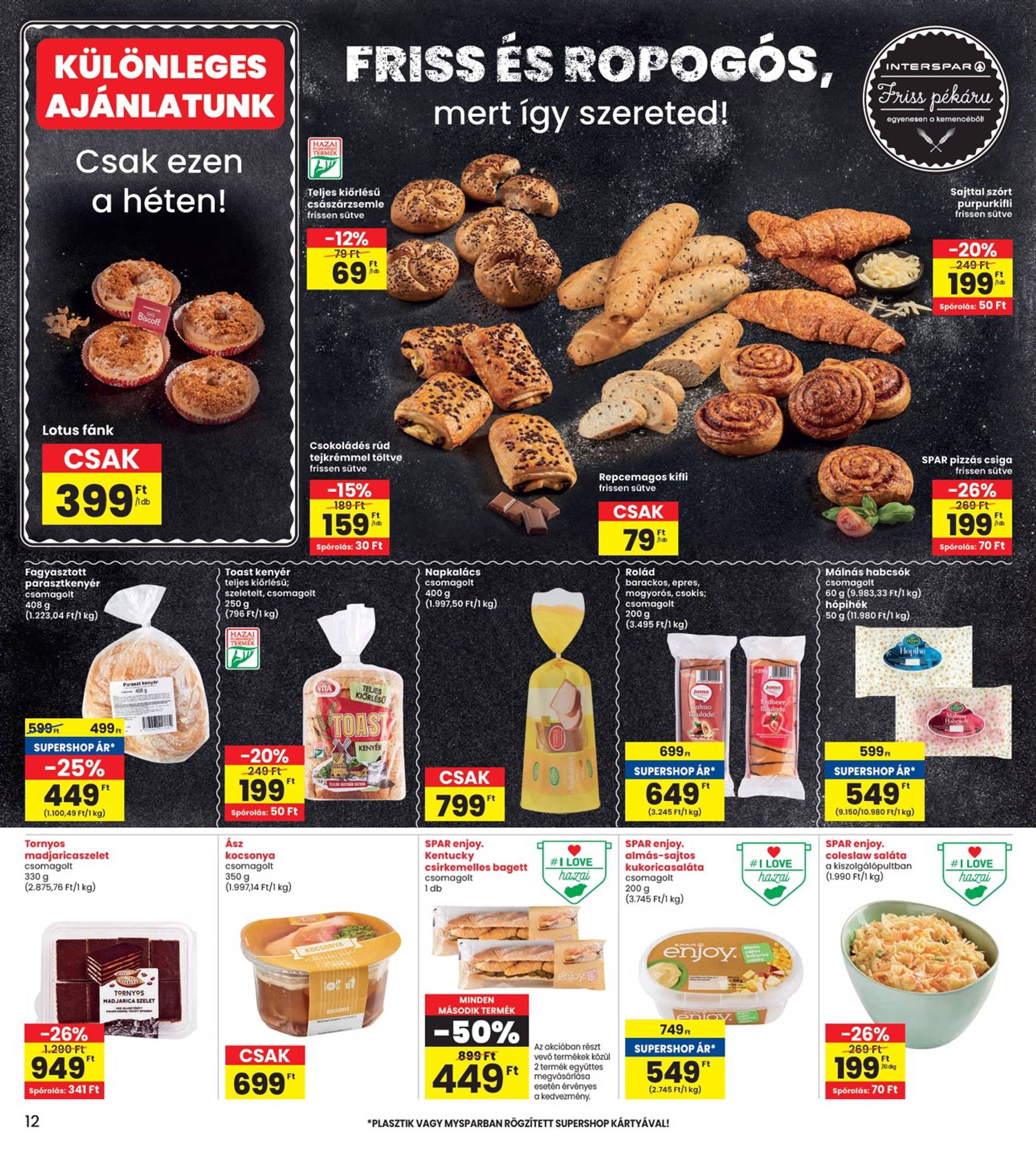 INTERSPAR - Black Week akciós újság, érvényes 11.21. - 11.27. 12