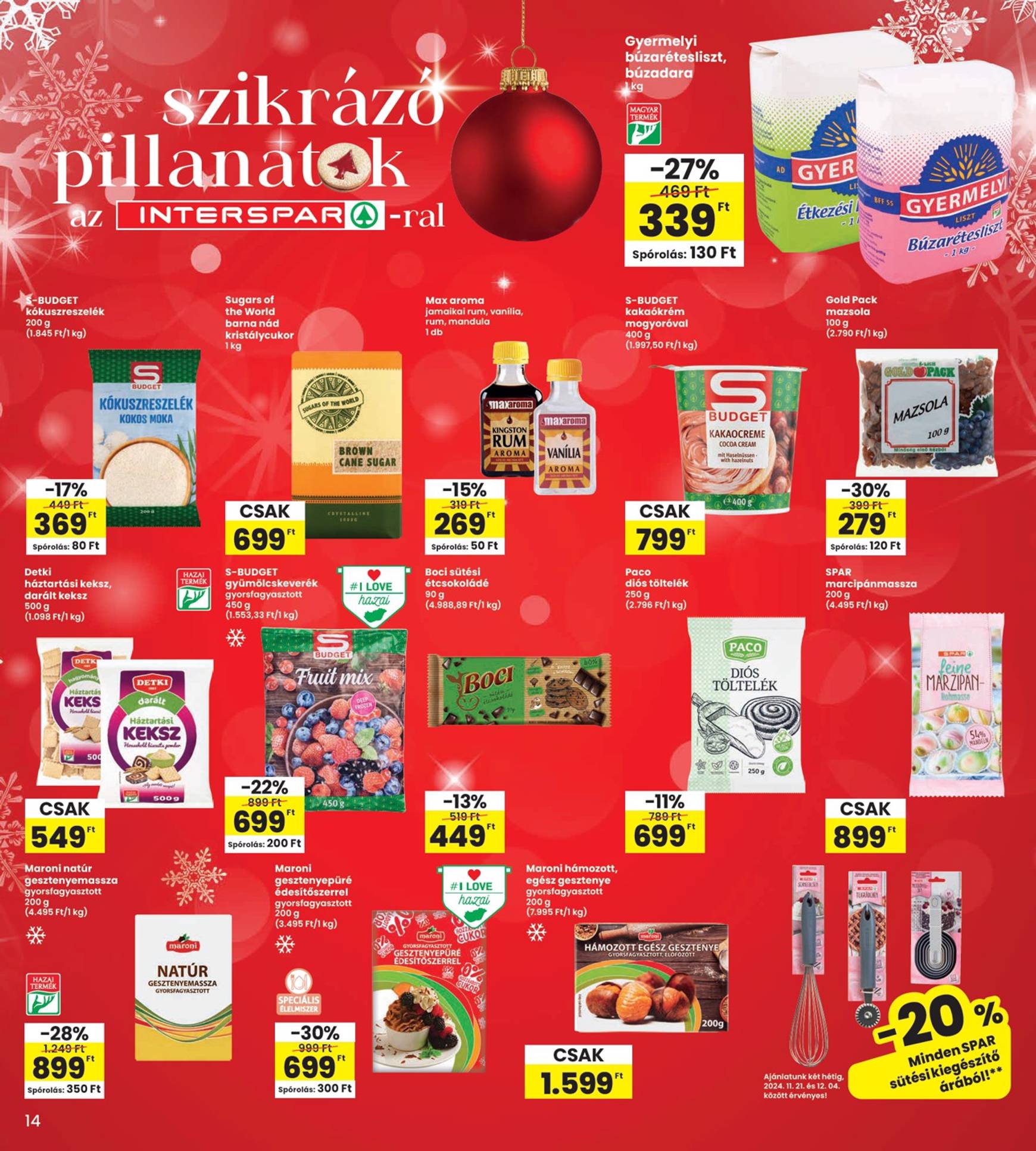 INTERSPAR - Black Week akciós újság, érvényes 11.21. - 11.27. 14