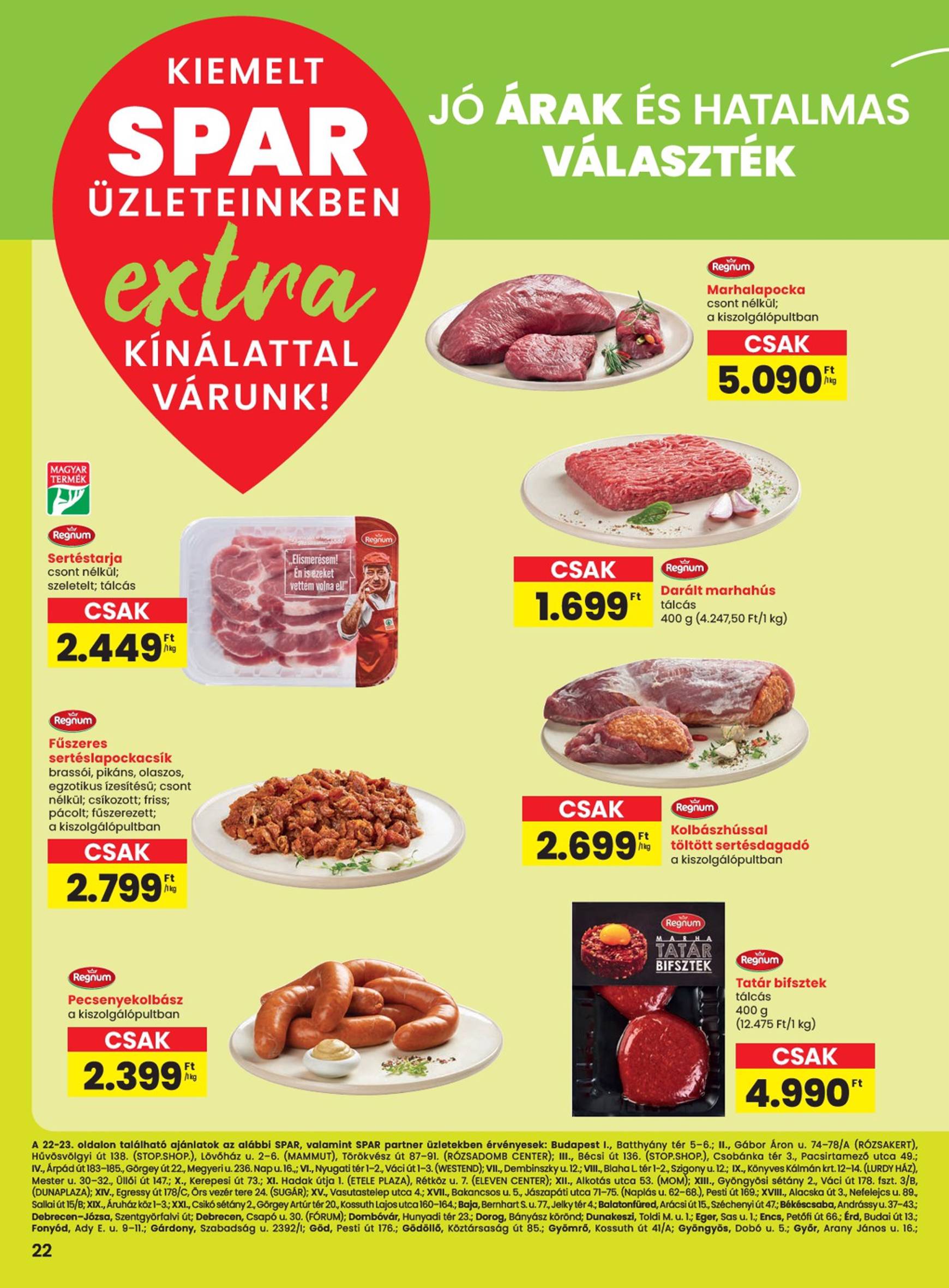 SPAR - Extra akciós újság, érvényes 11.21. - 11.27. 3