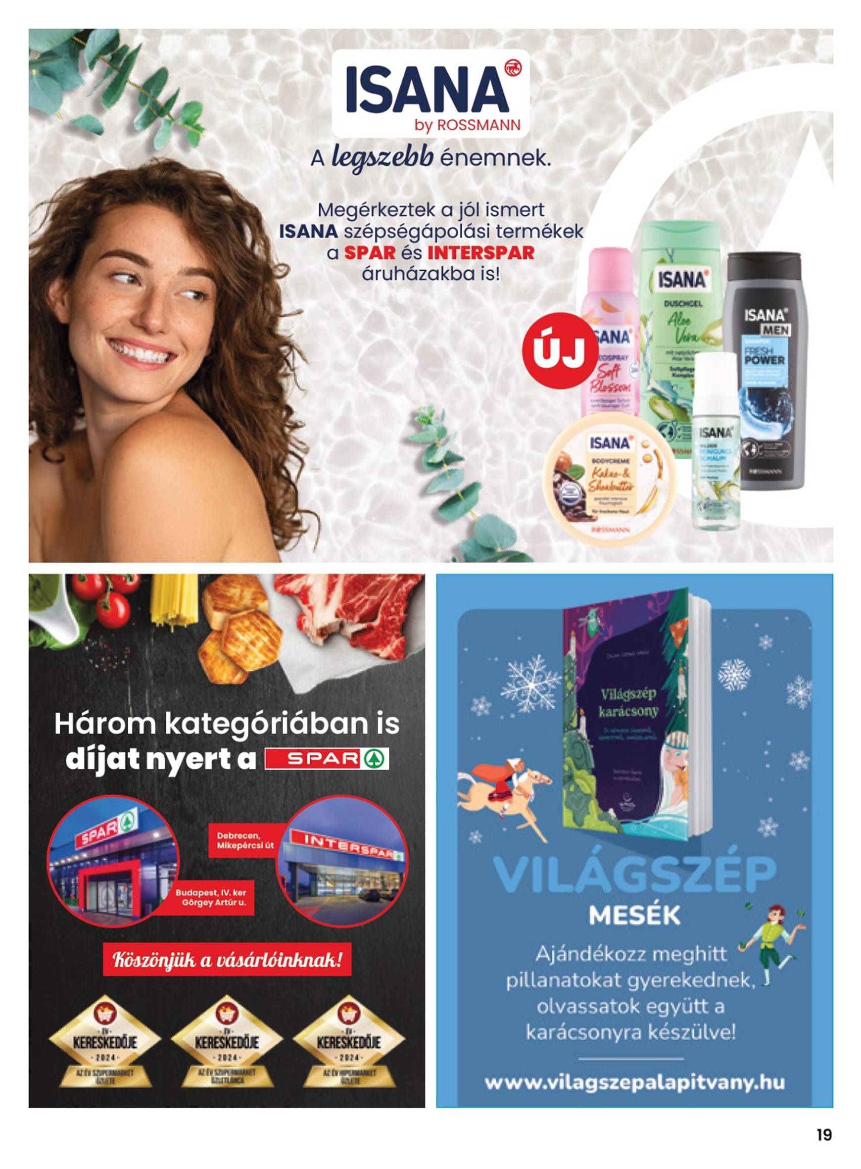 SPAR akciós újság, érvényes 11.21. - 11.27. 19