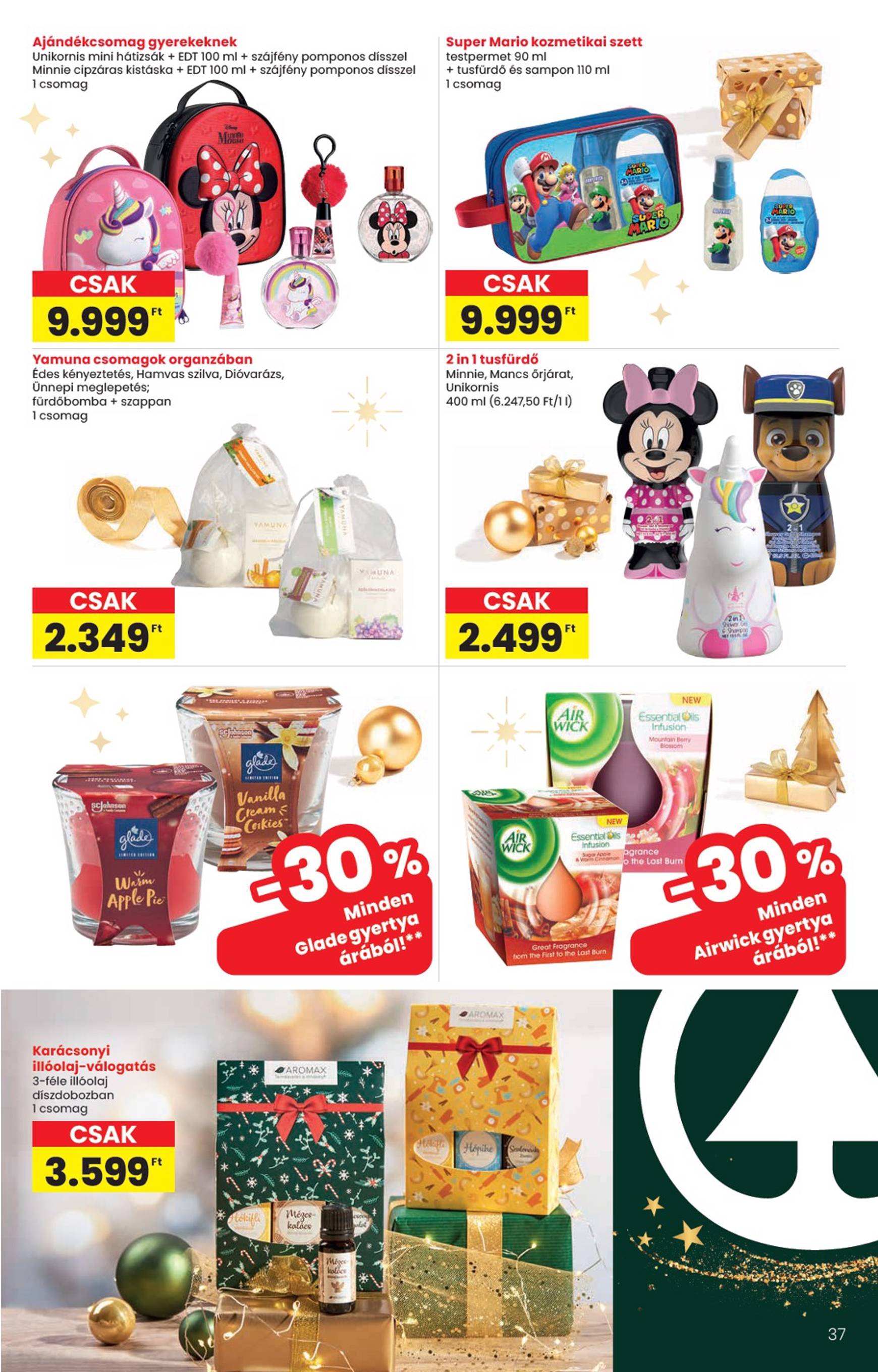 INTERSPAR - Ajándék katalógus akciós újság, érvényes 11.20. - 12.27. 37