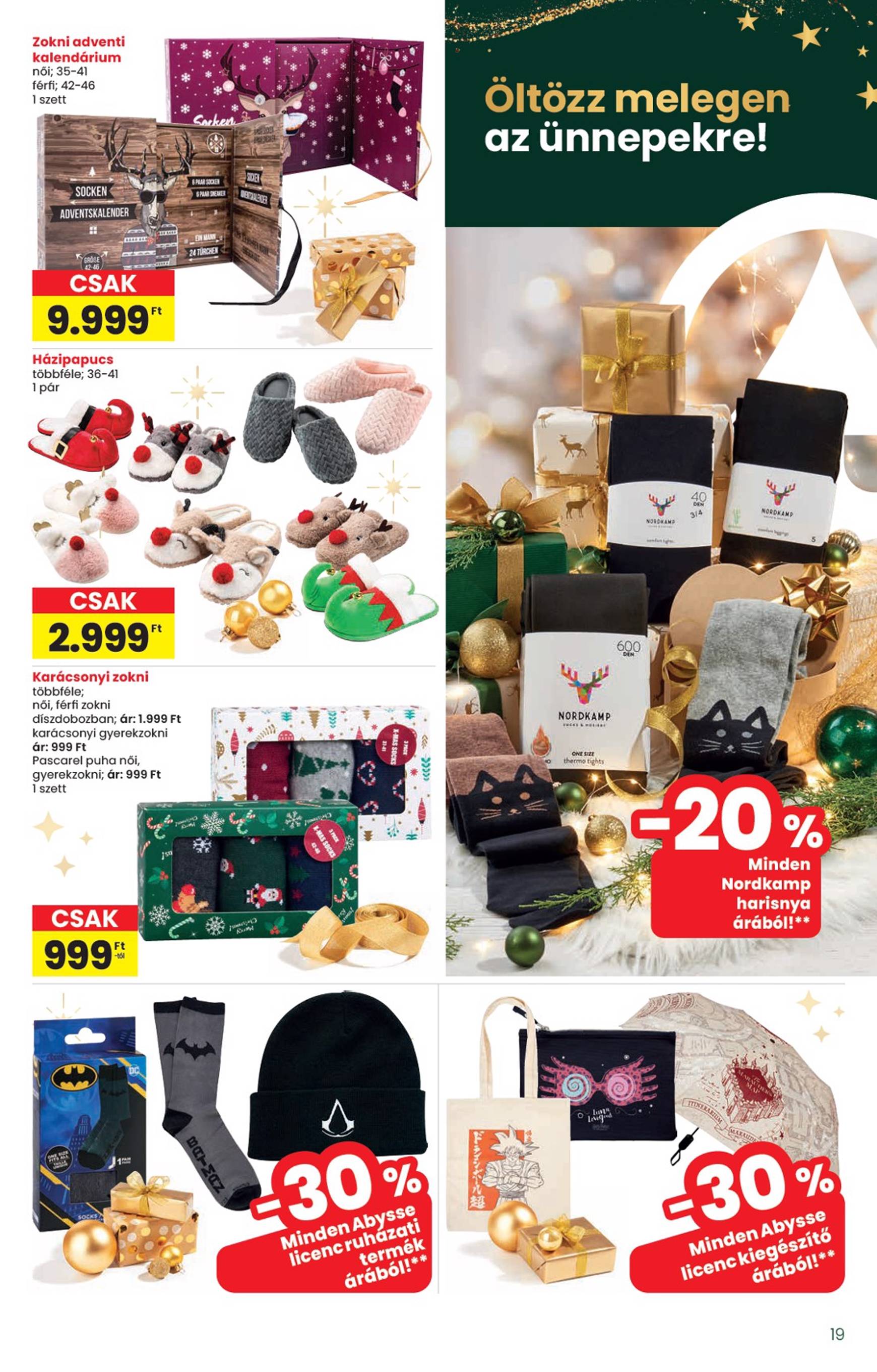 INTERSPAR - Ajándék katalógus akciós újság, érvényes 11.20. - 12.27. 19