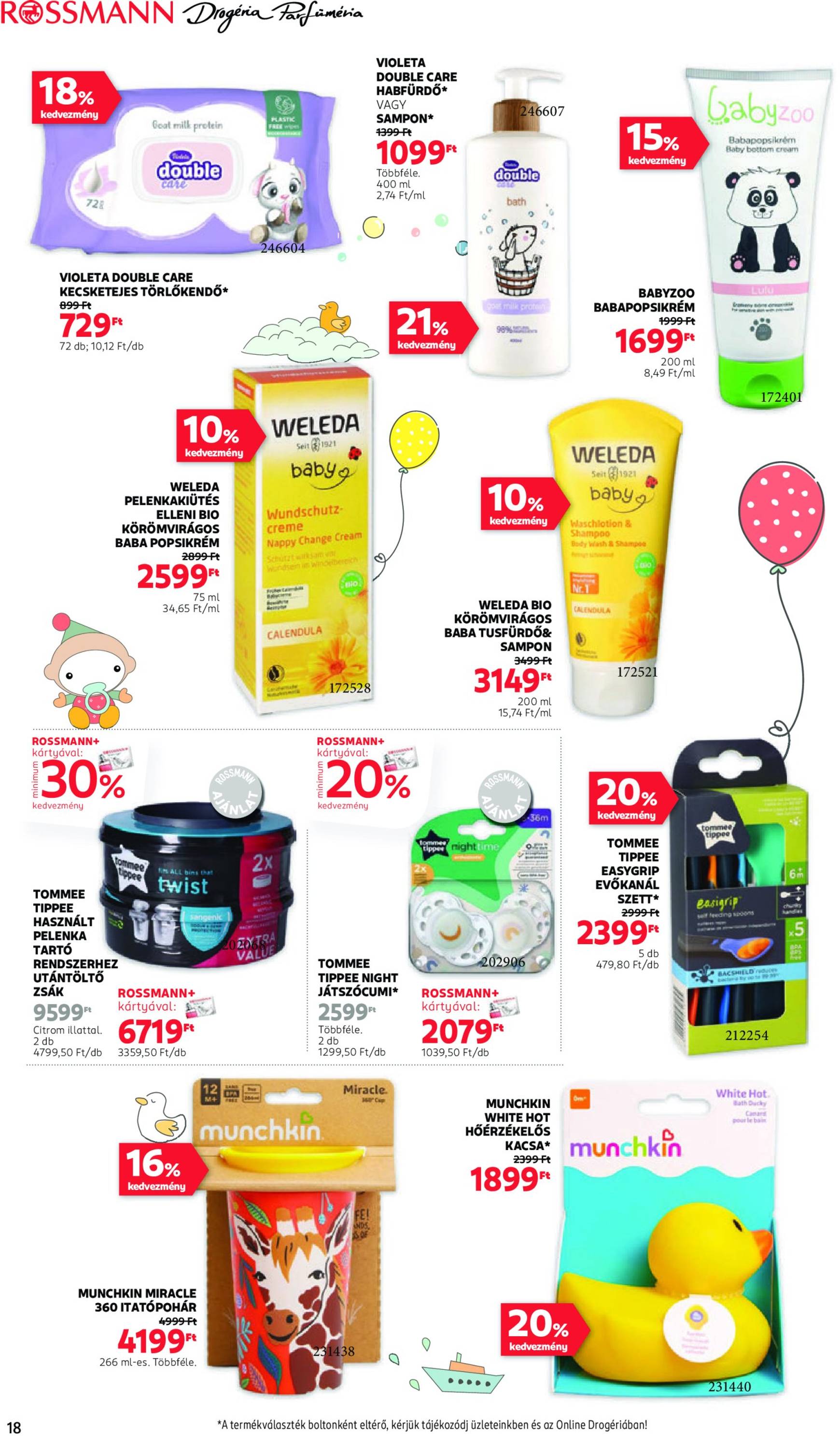 Rossmann akciós újság, érvényes 11.04. - 11.15. 20