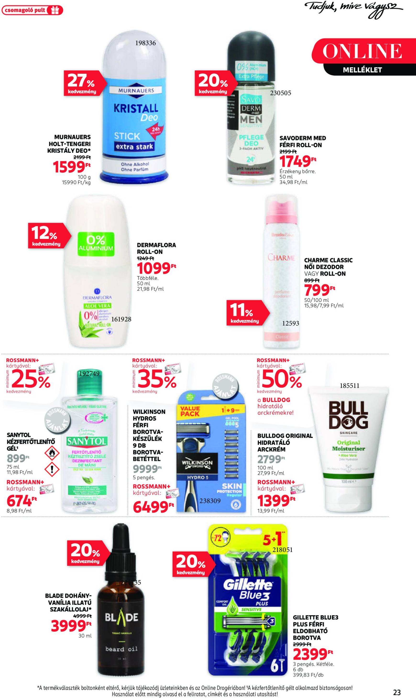 Rossmann akciós újság, érvényes 11.04. - 11.15. 25