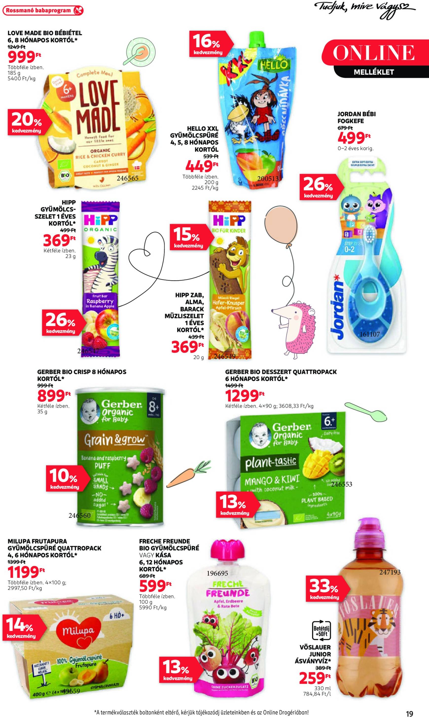 Rossmann akciós újság, érvényes 11.04. - 11.15. 21