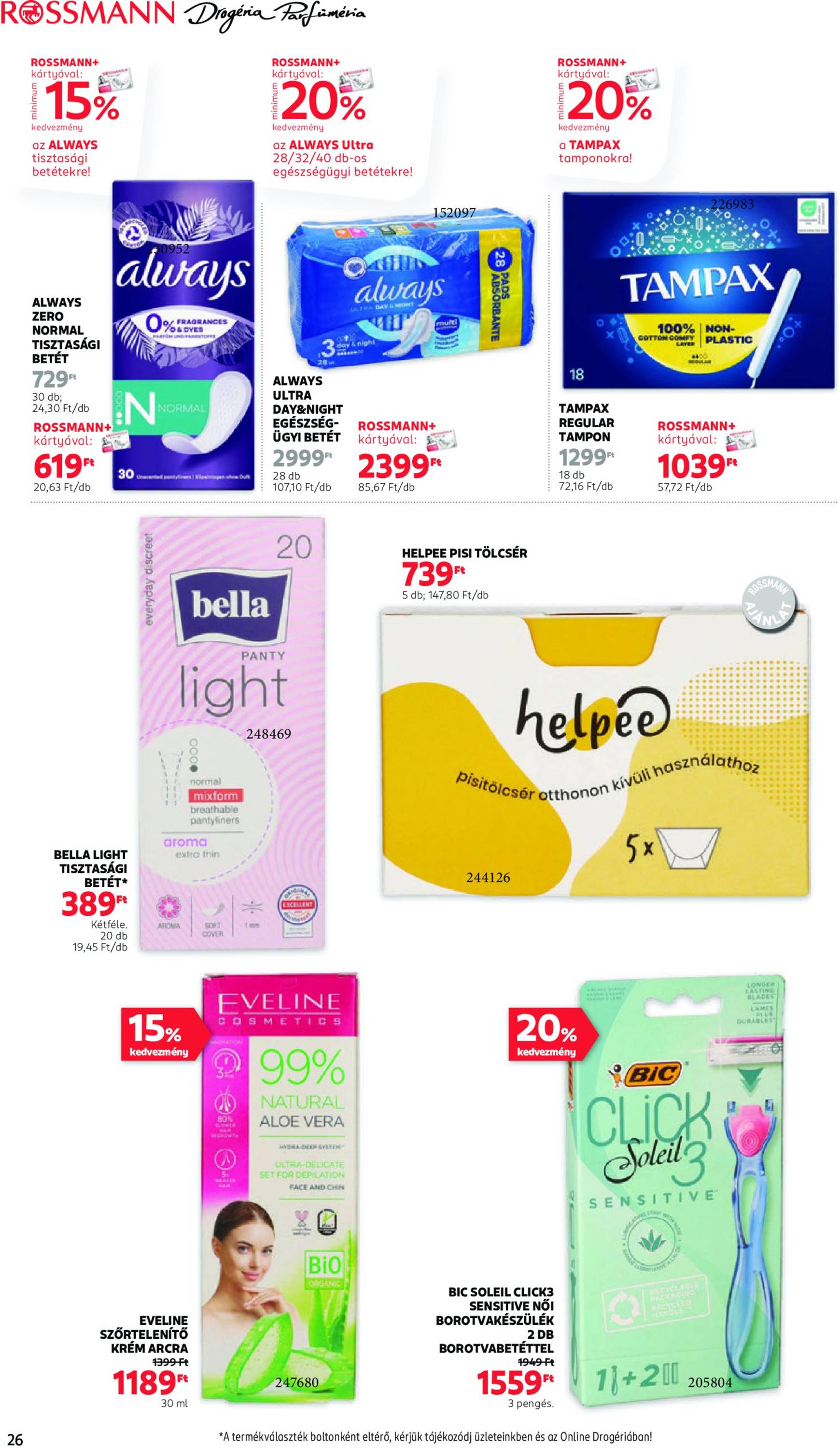 Rossmann akciós újság, érvényes 11.04. - 11.15. 28