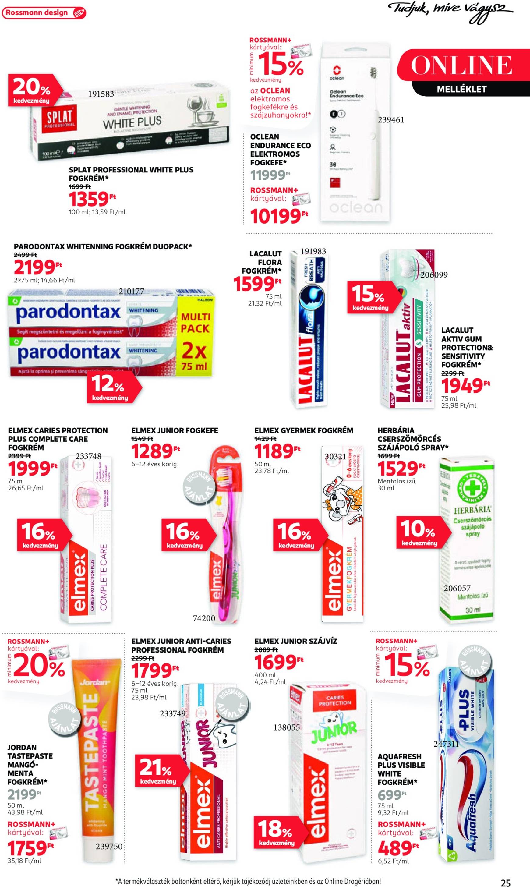 Rossmann akciós újság, érvényes 11.04. - 11.15. 27