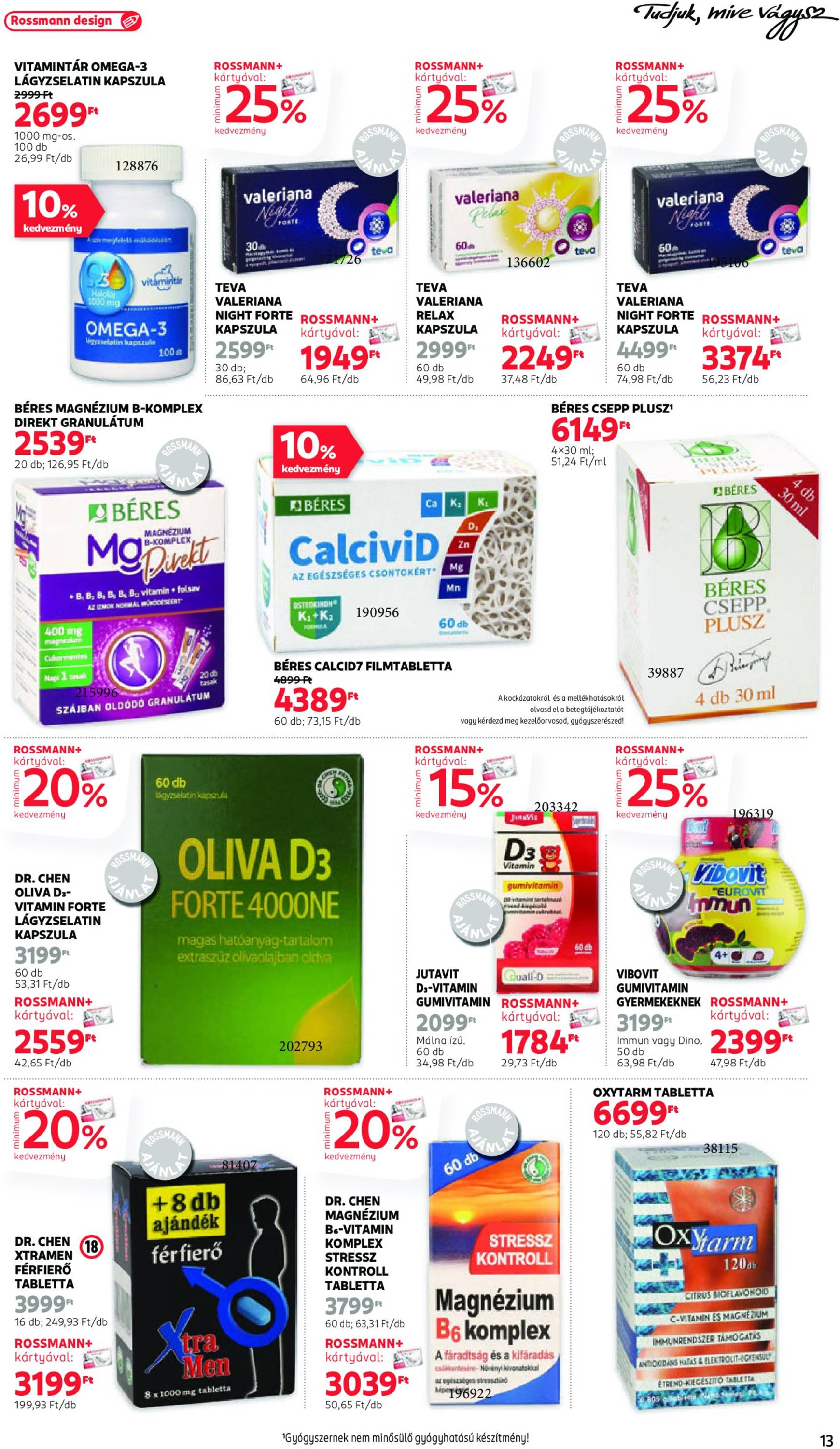 Rossmann akciós újság, érvényes 11.04. - 11.15. 15