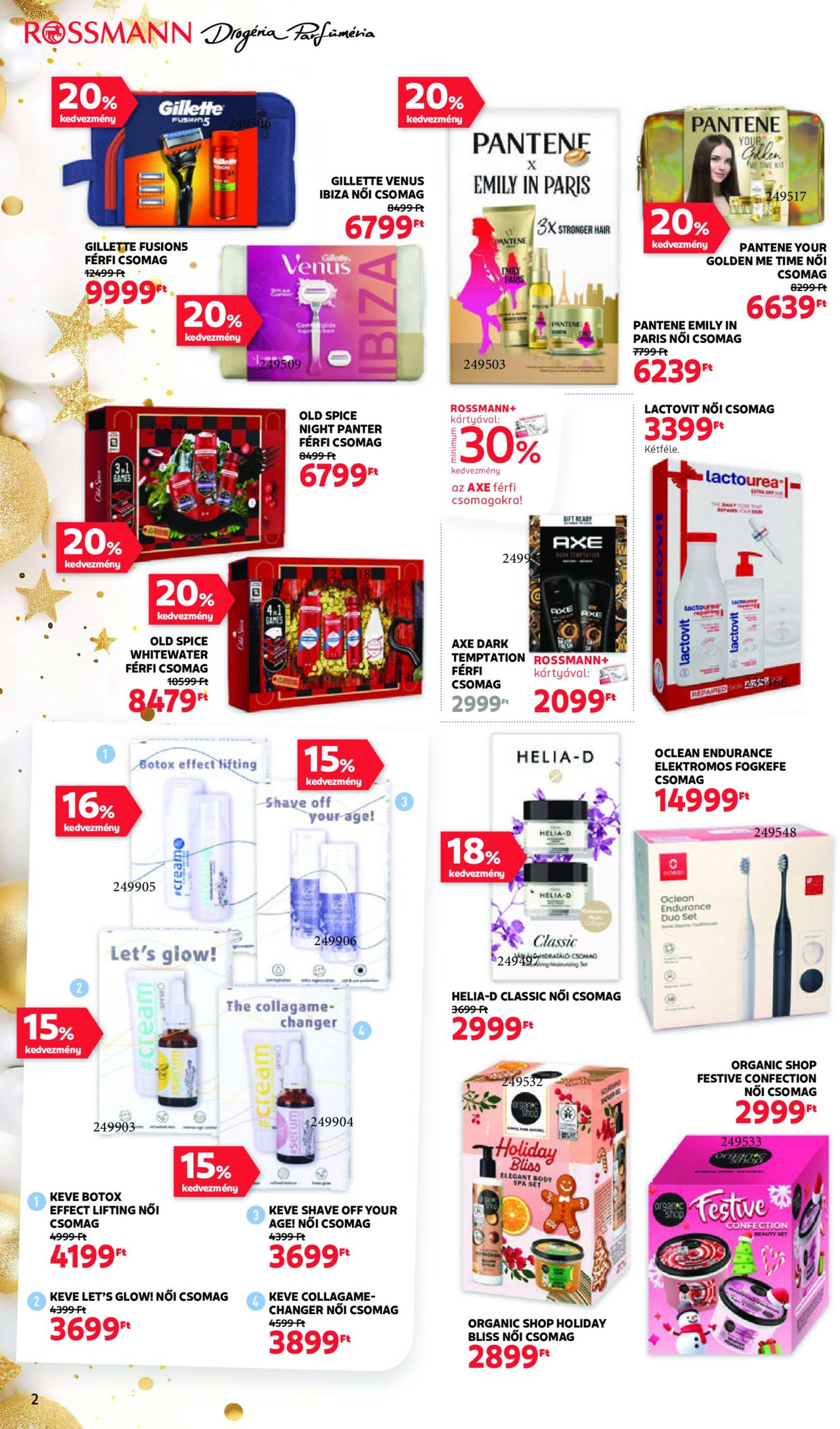 Rossmann akciós újság, érvényes 11.04. - 11.15. 2