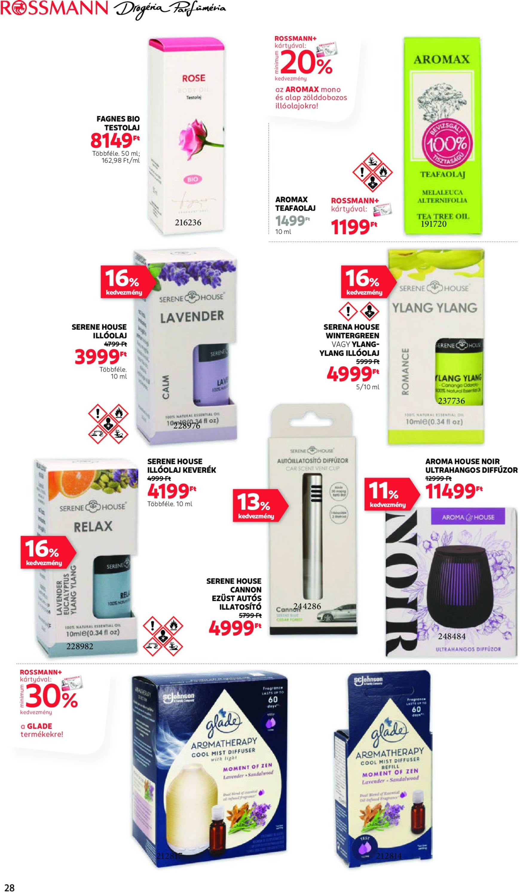 Rossmann akciós újság, érvényes 11.04. - 11.15. 30