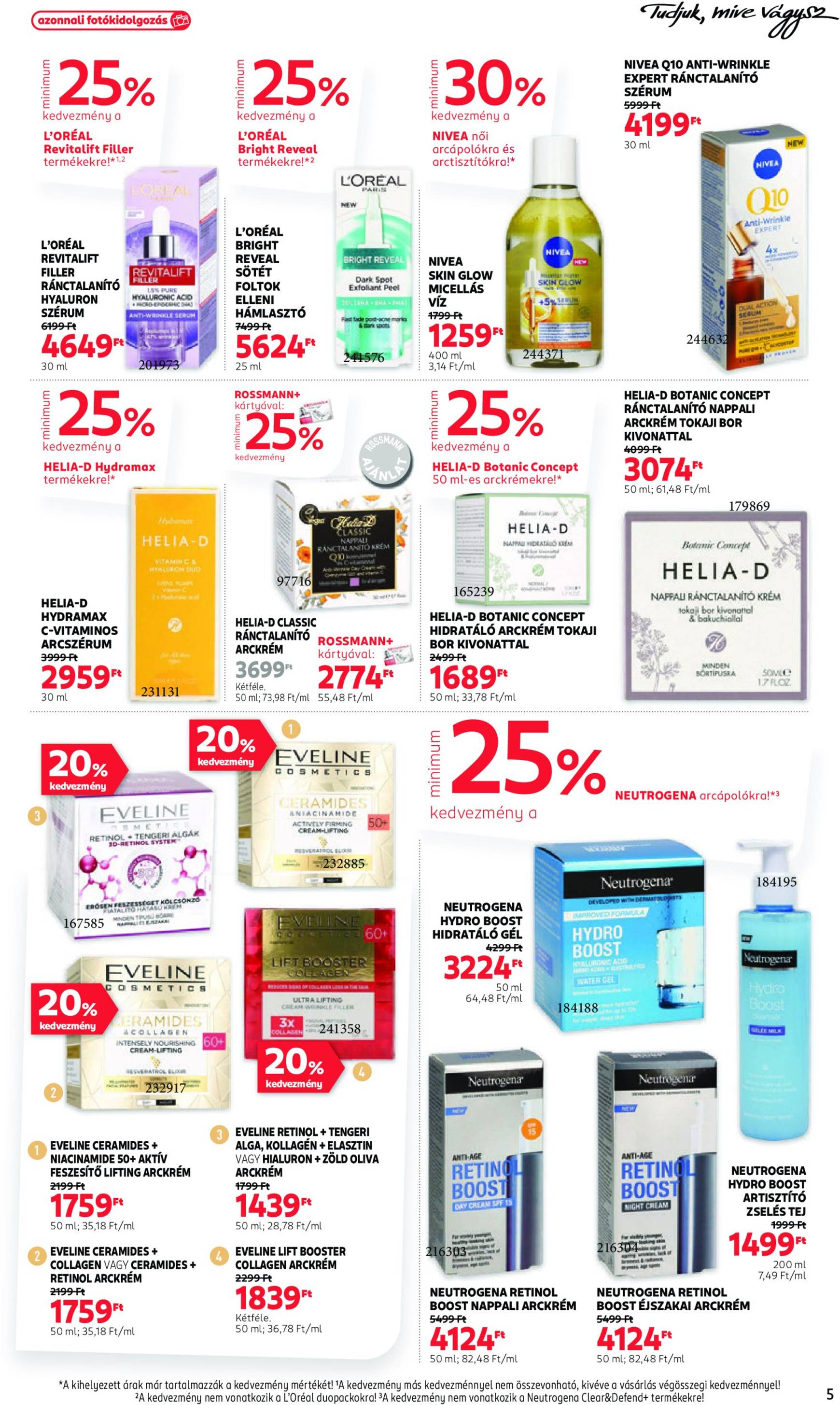 Rossmann akciós újság, érvényes 11.04. - 11.15. 5