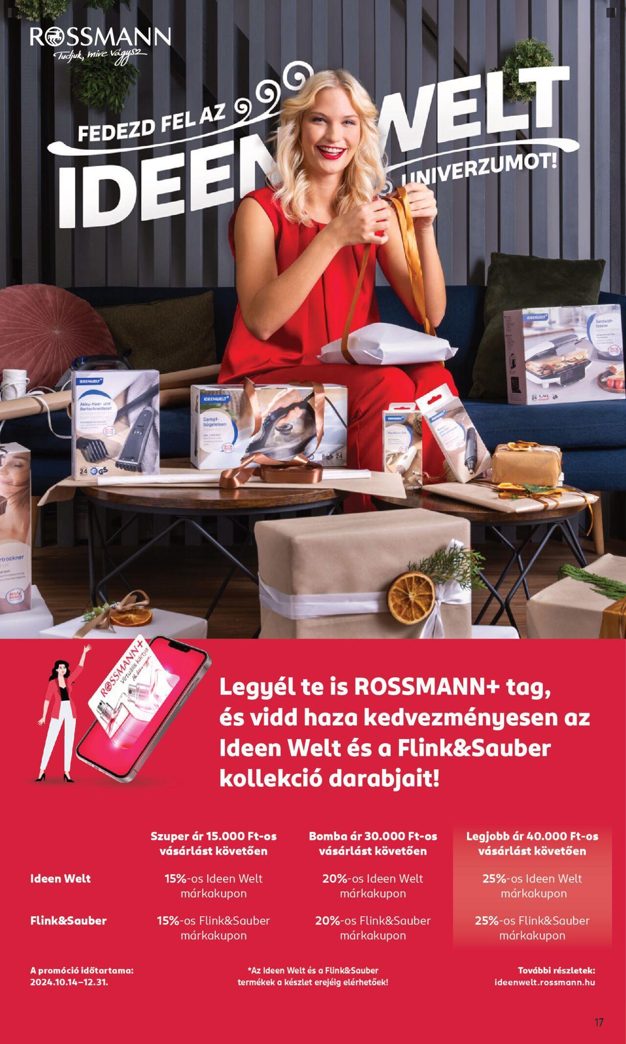 Akciós újság új Rossmann 2024.10.21. - 2024.11.01. 19