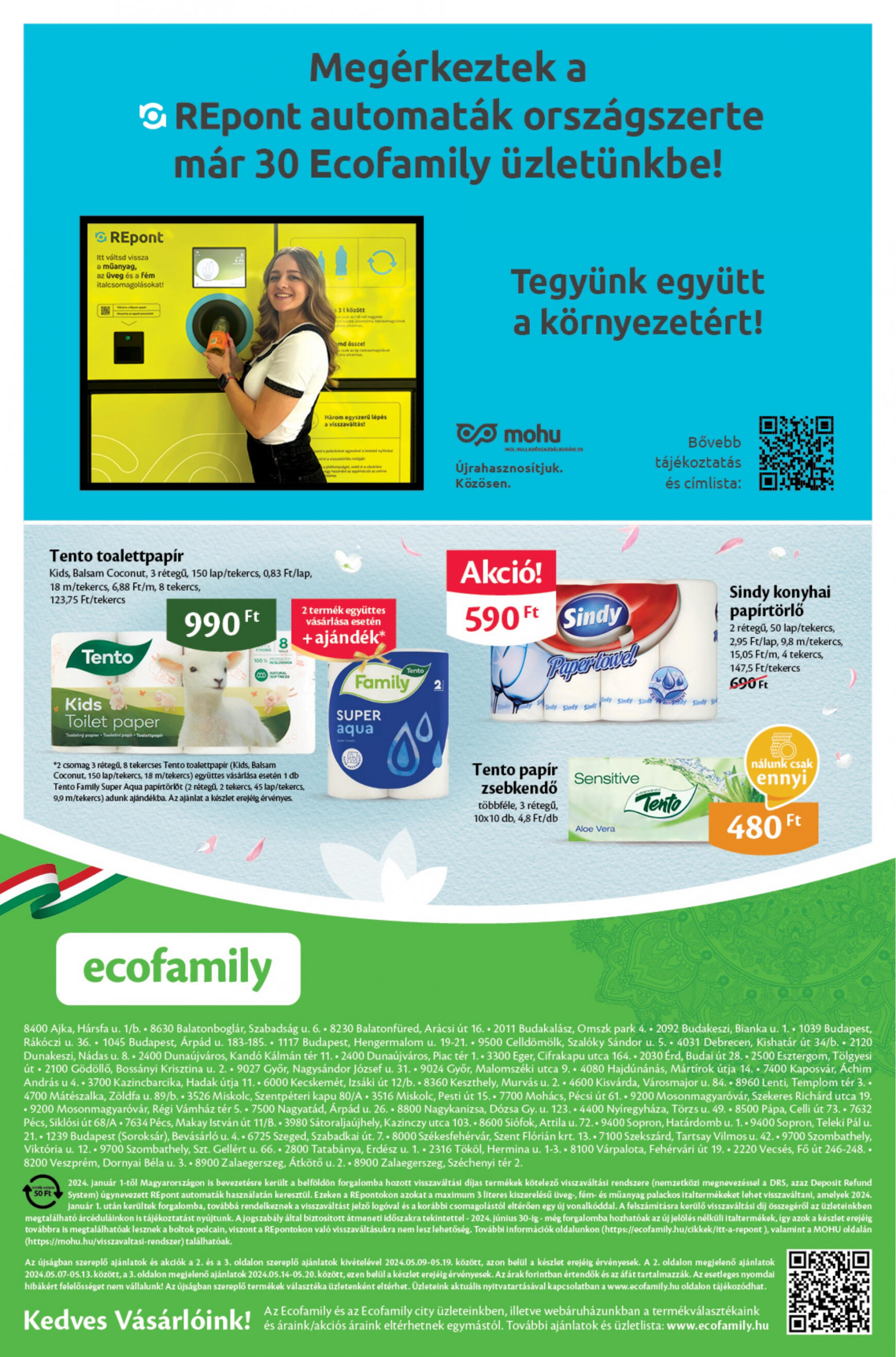 Aktuális újság EcoFamily 05.09. - 05.19. 16