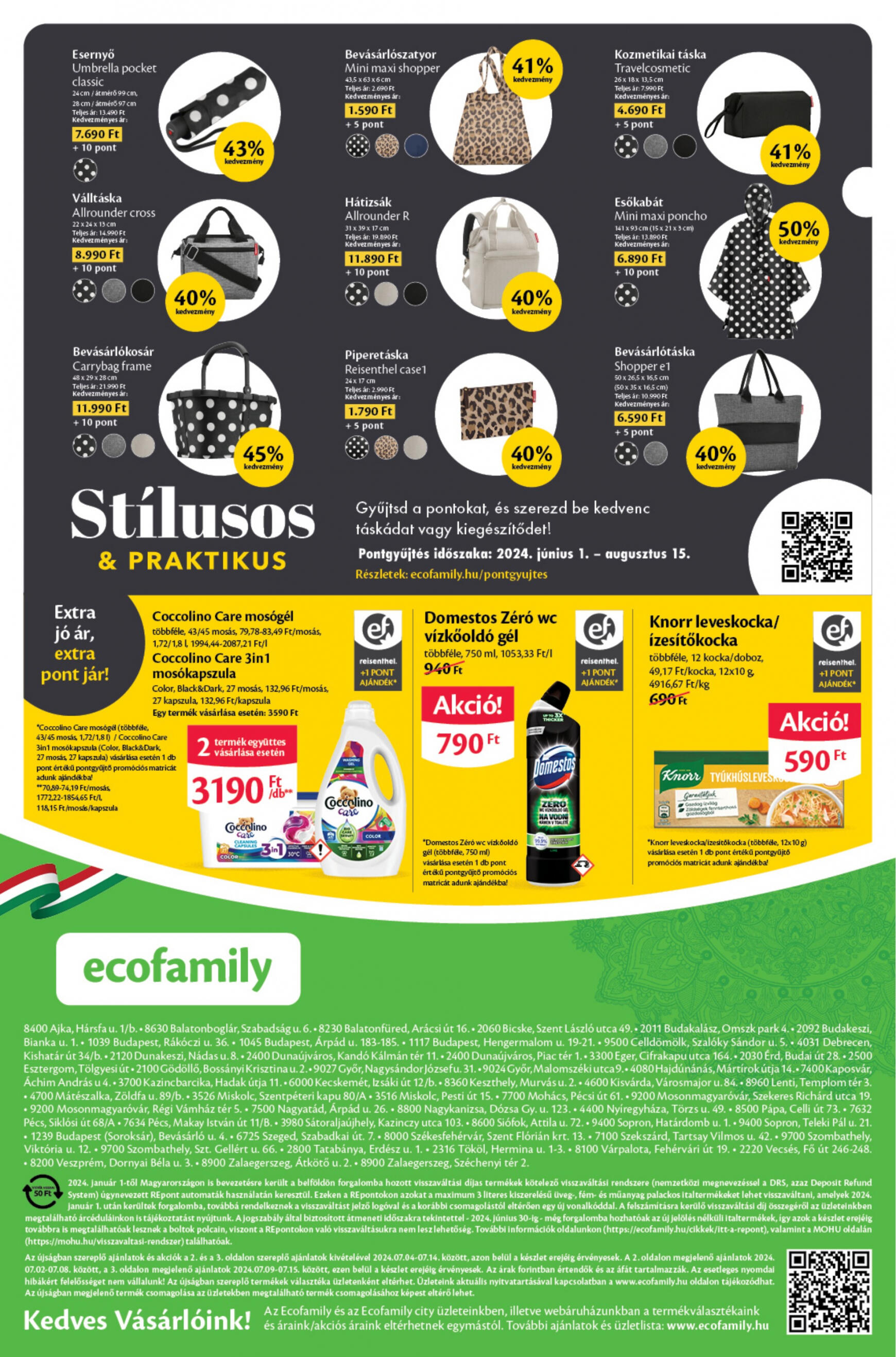 Aktuális újság EcoFamily 07.04. - 07.14. 16