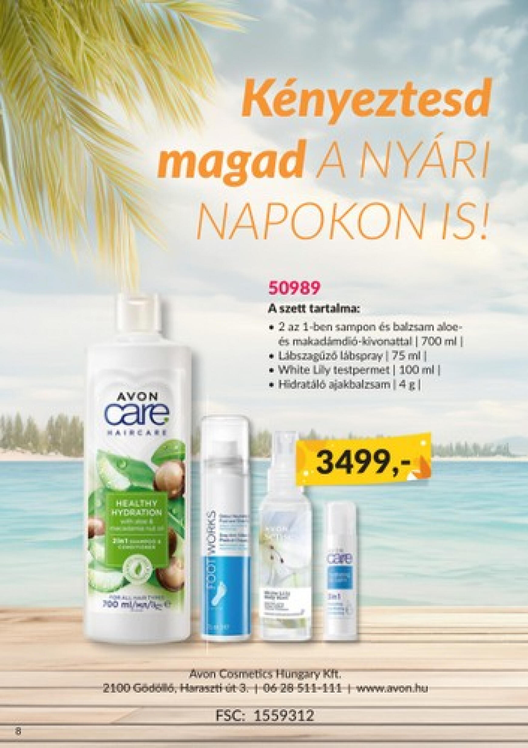 Aktuális újság Avon - Nyári katalógus 06.01. - 06.30. 8