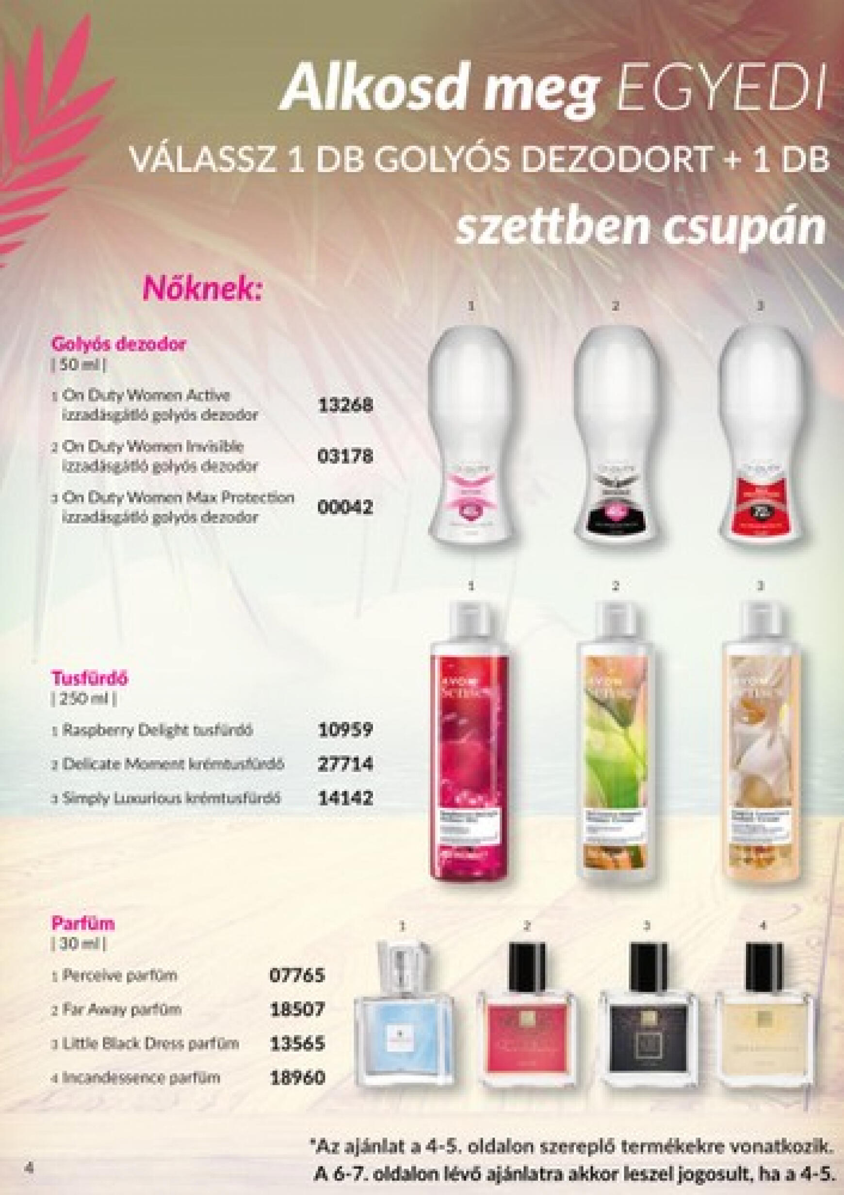 Aktuális újság Avon - Nyári katalógus 06.01. - 06.30. 4