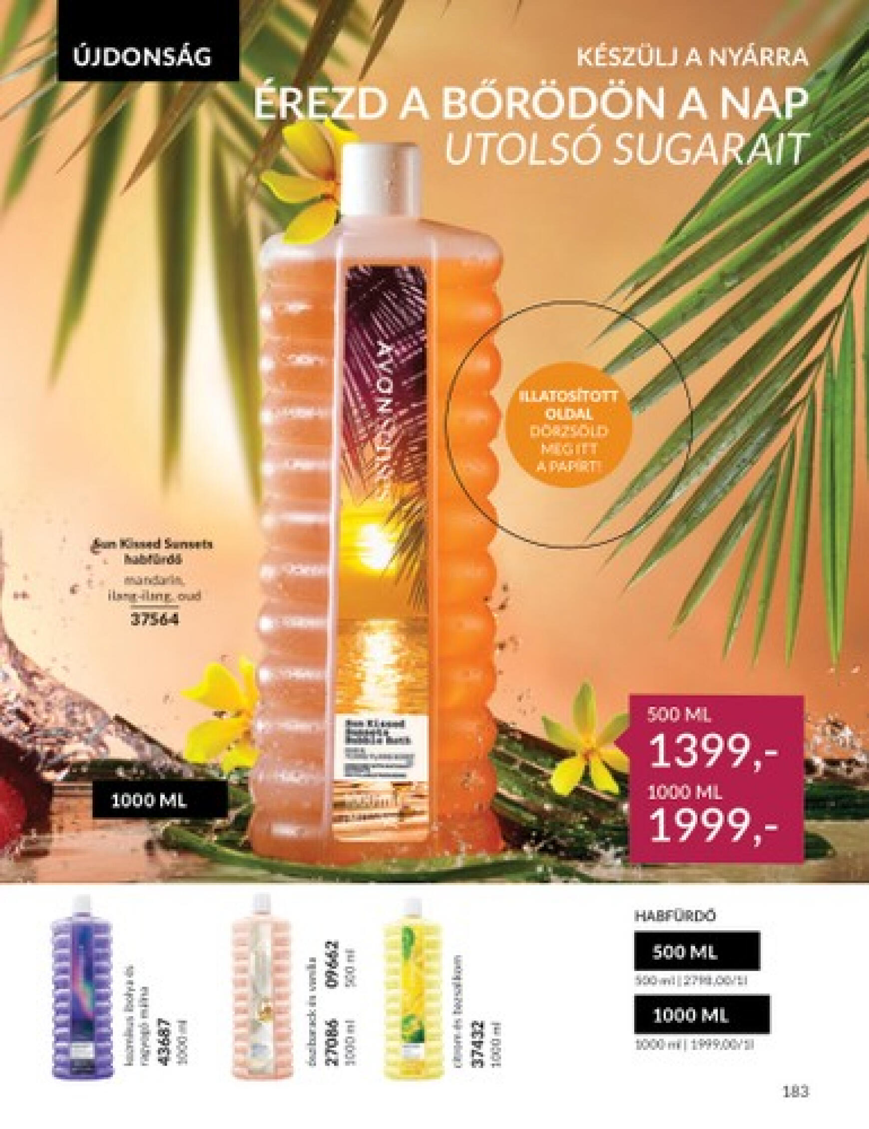 Aktuális újság Avon 06.01. - 06.30. 187