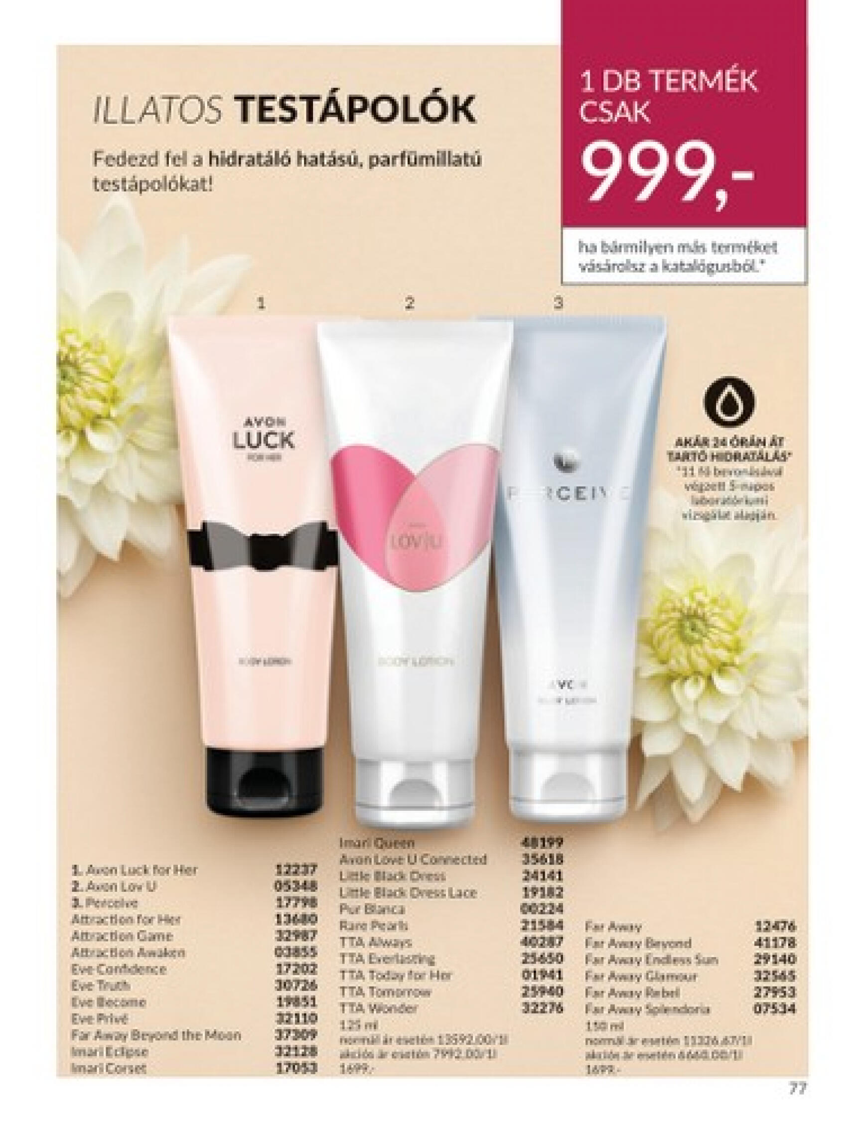 Aktuális újság Avon 06.01. - 06.30. 79