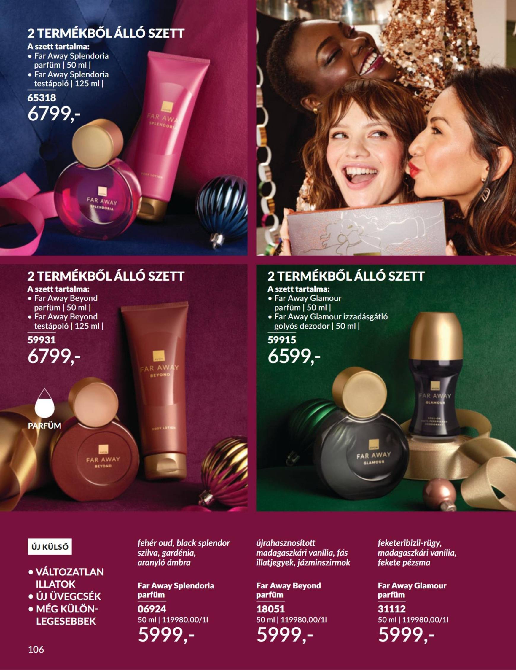 Avon akciós újság, érvényes 11.01. - 11.30. 106