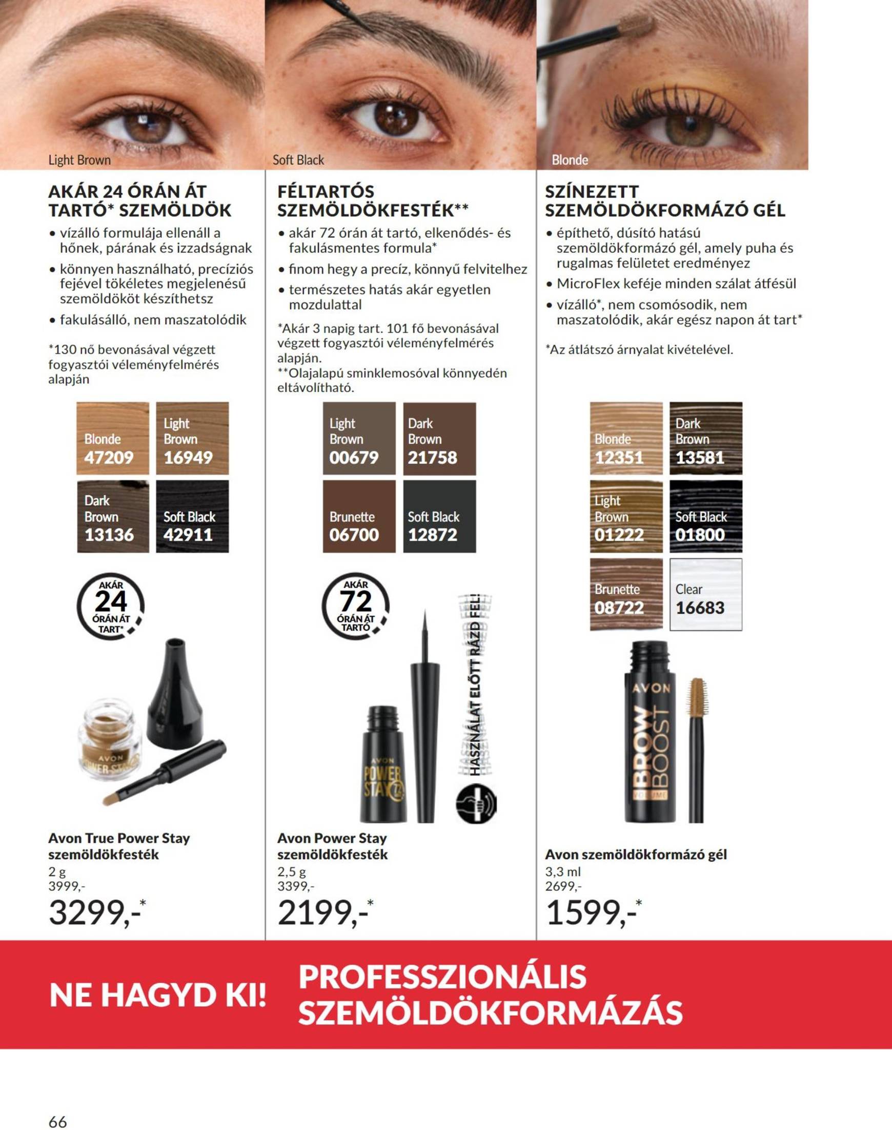 Avon akciós újság, érvényes 11.01. - 11.30. 66