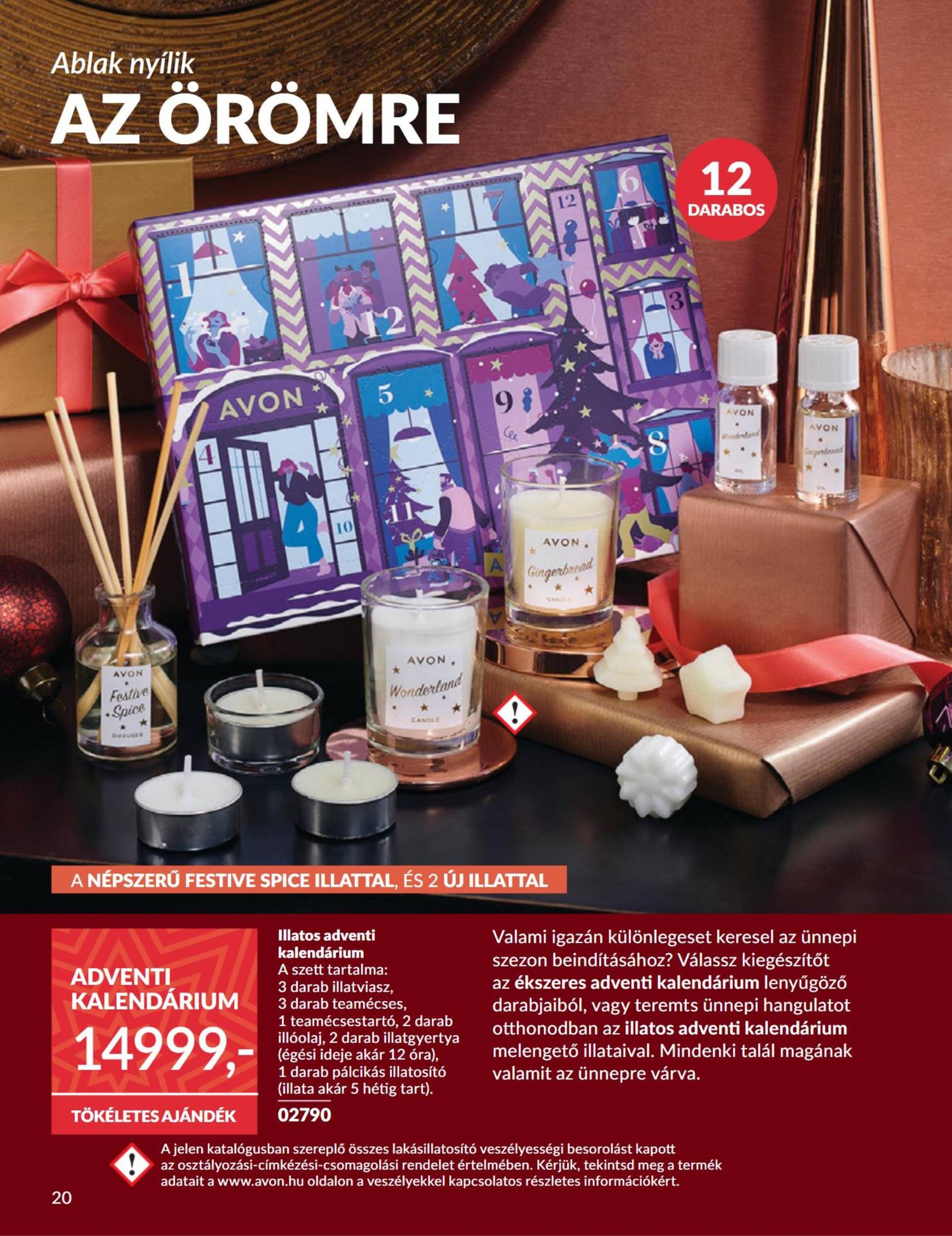 Avon akciós újság, érvényes 11.01. - 11.30. 20