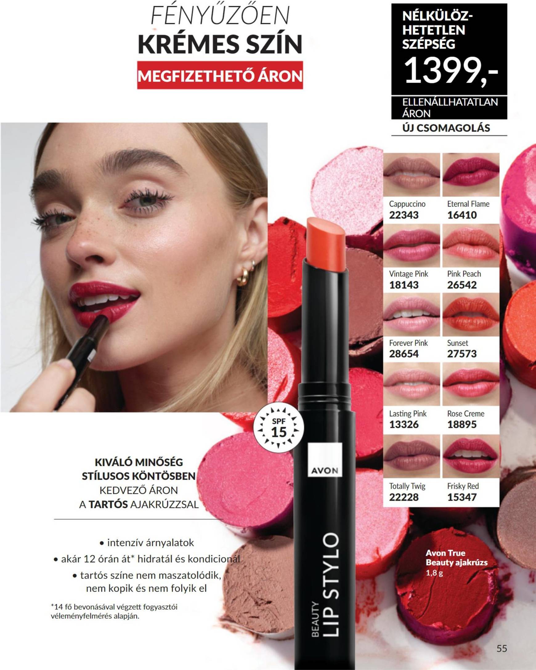 Avon akciós újság, érvényes 11.01. - 11.30. 55