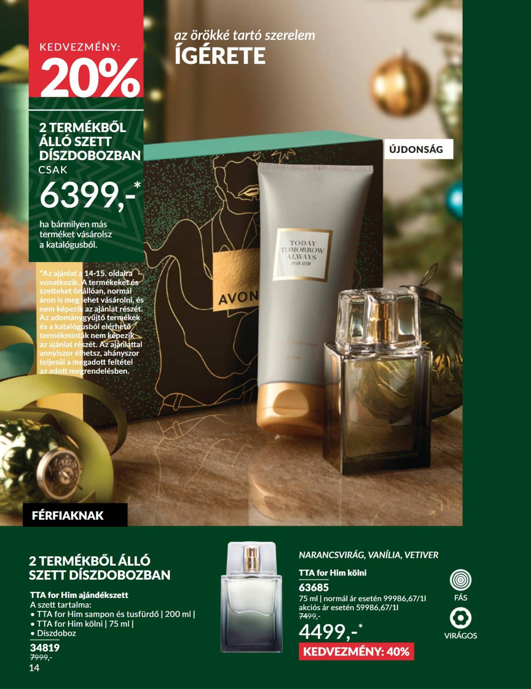 Avon akciós újság, érvényes 11.01. - 11.30. 14