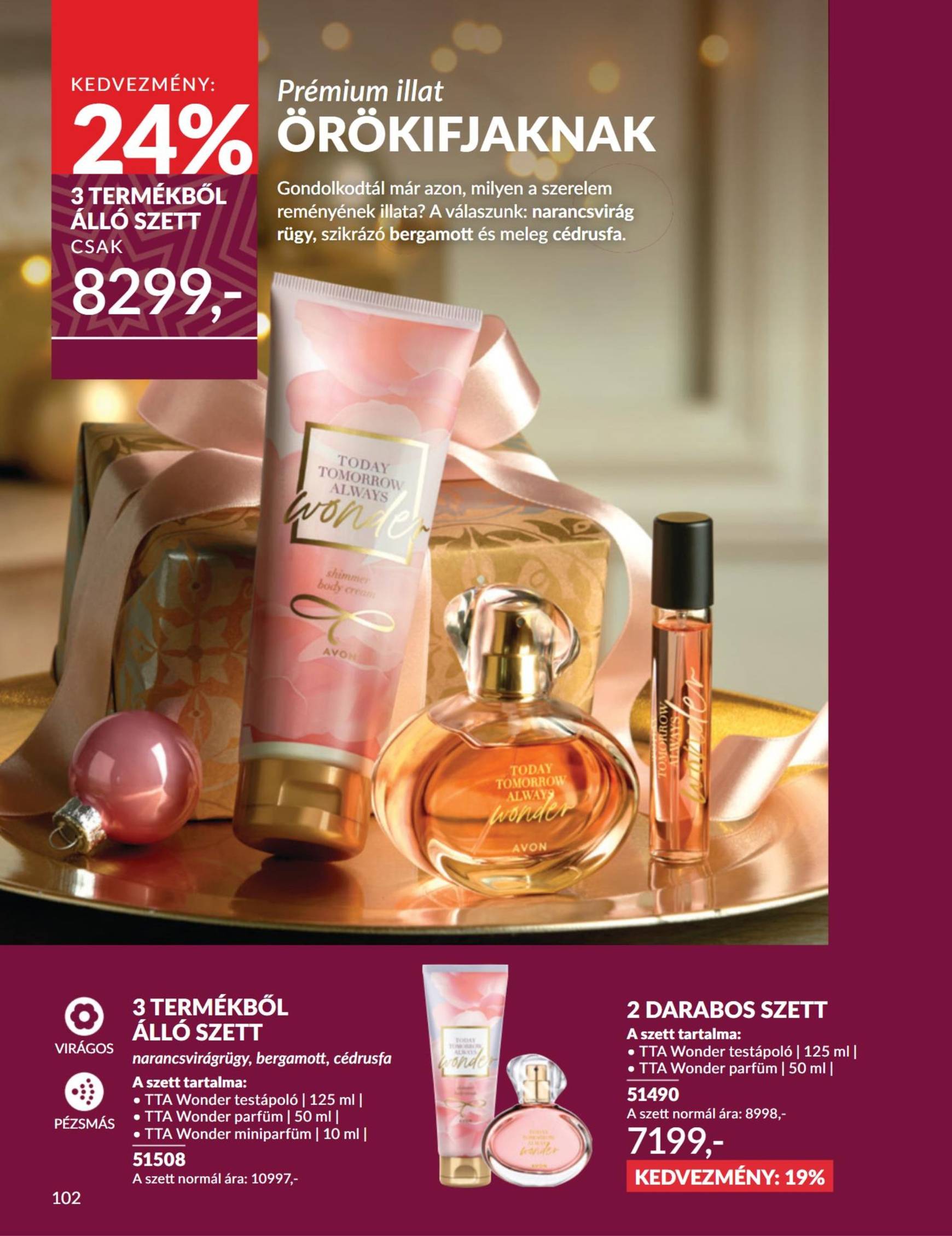 Avon akciós újság, érvényes 11.01. - 11.30. 102