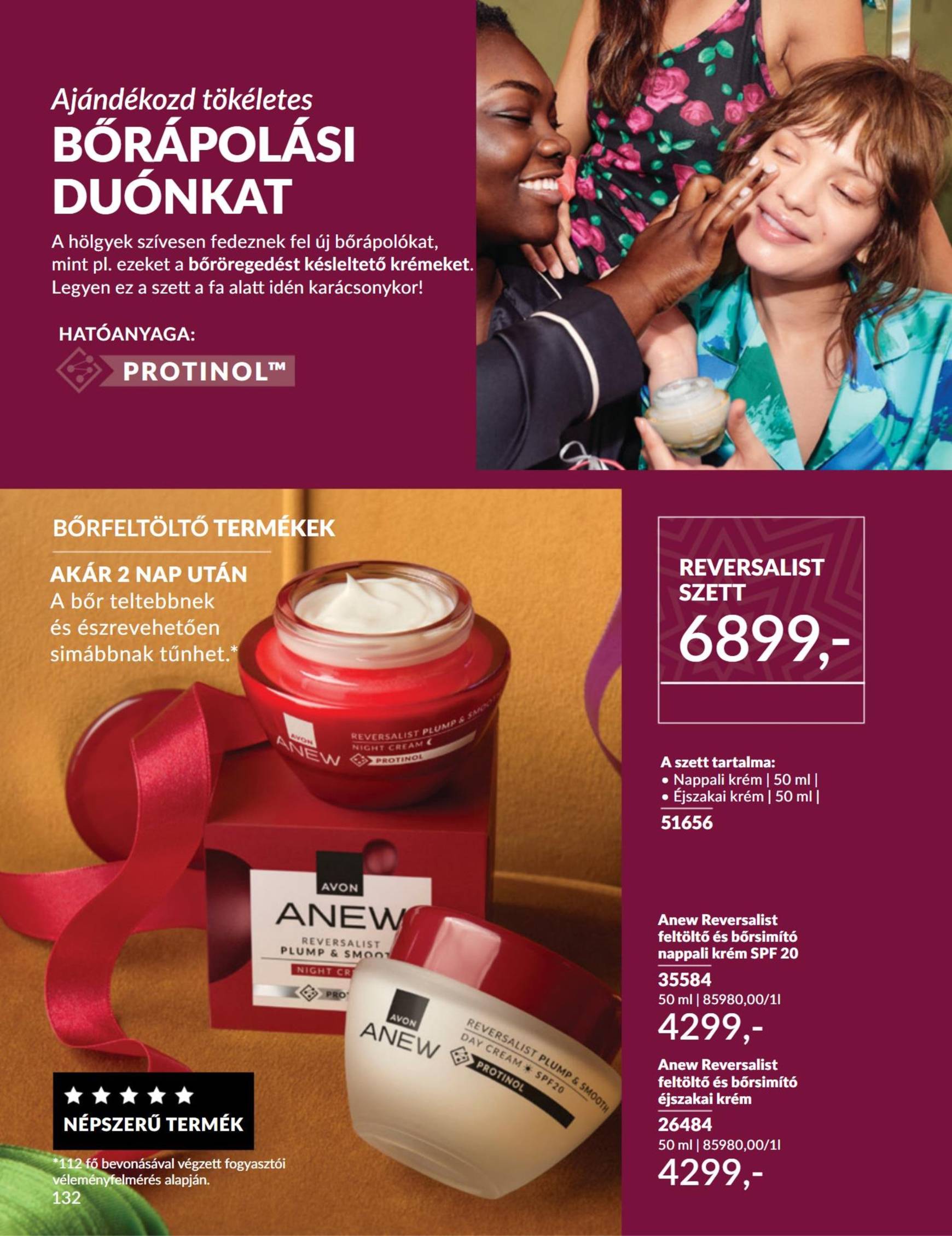 Avon akciós újság, érvényes 11.01. - 11.30. 132