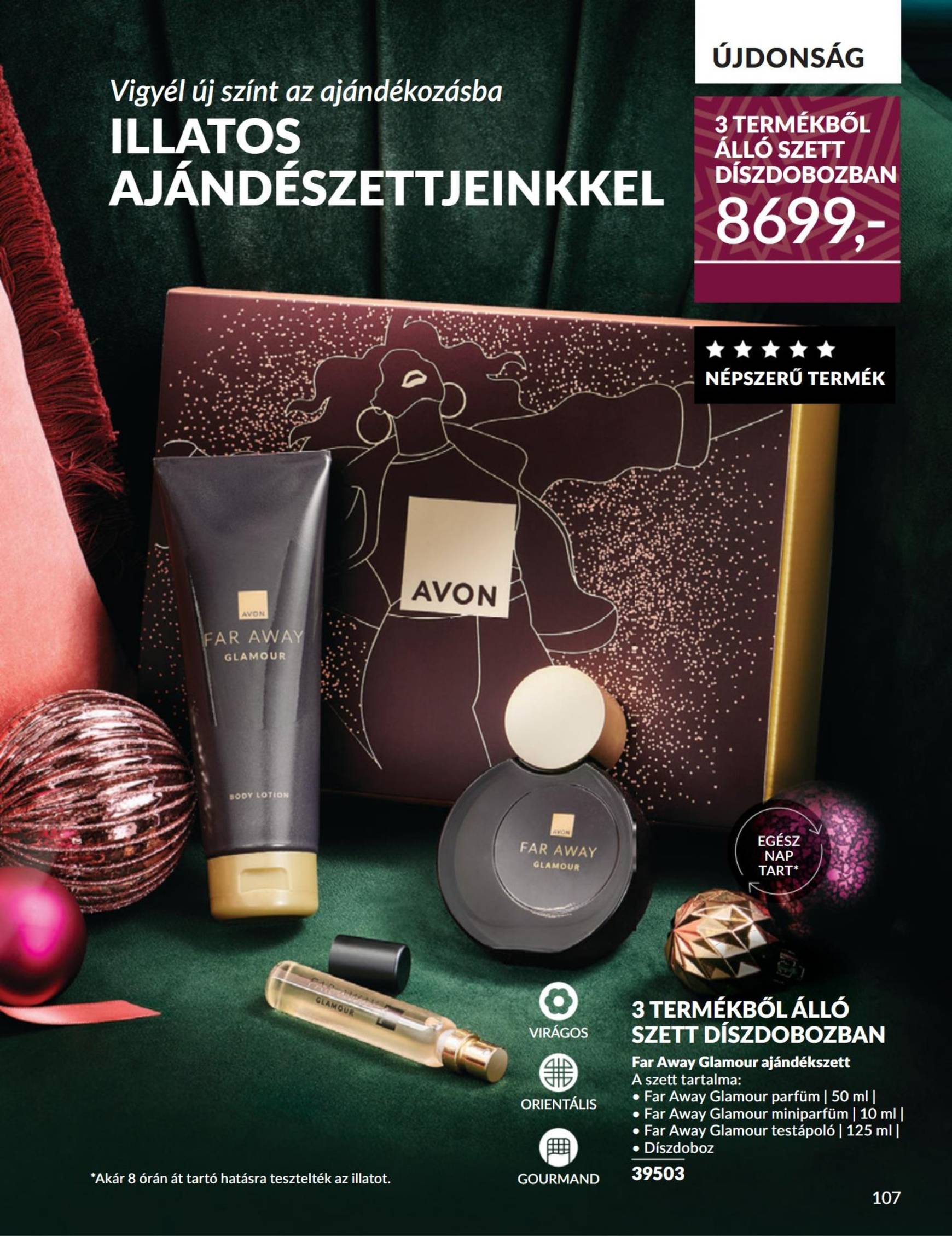 Avon akciós újság, érvényes 11.01. - 11.30. 107