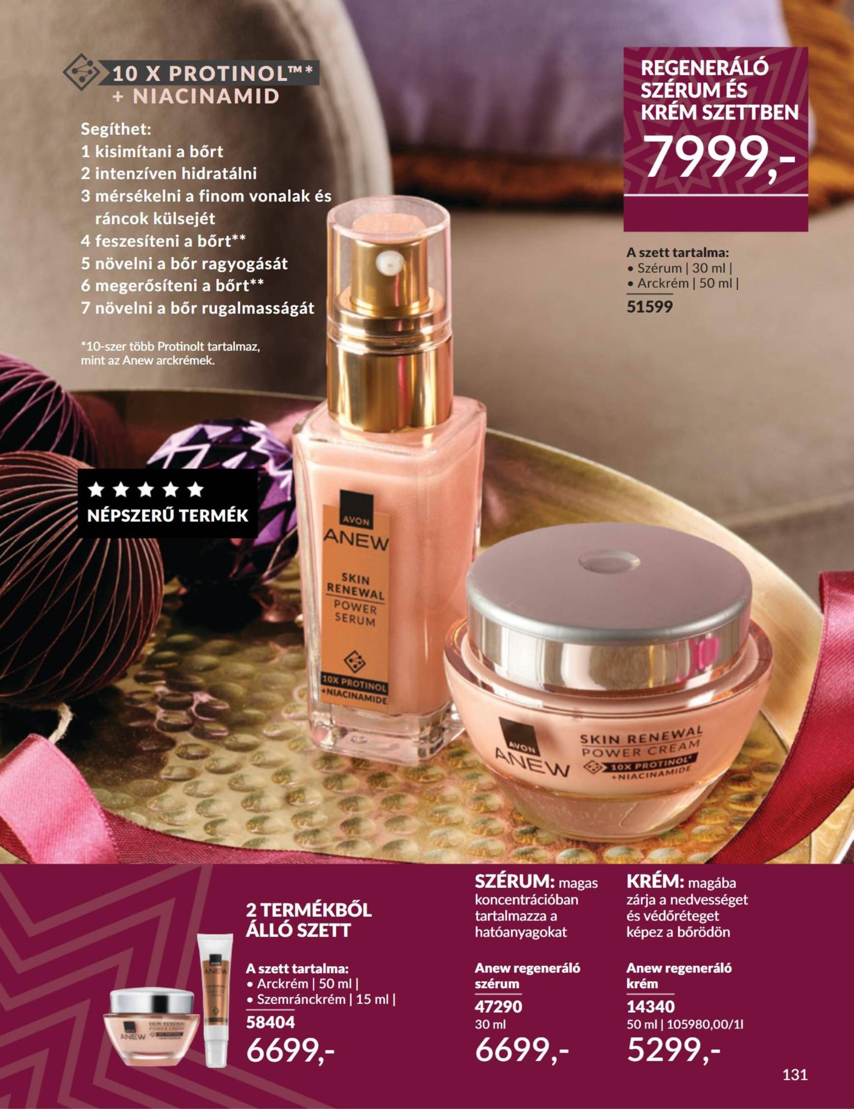 Avon akciós újság, érvényes 11.01. - 11.30. 131