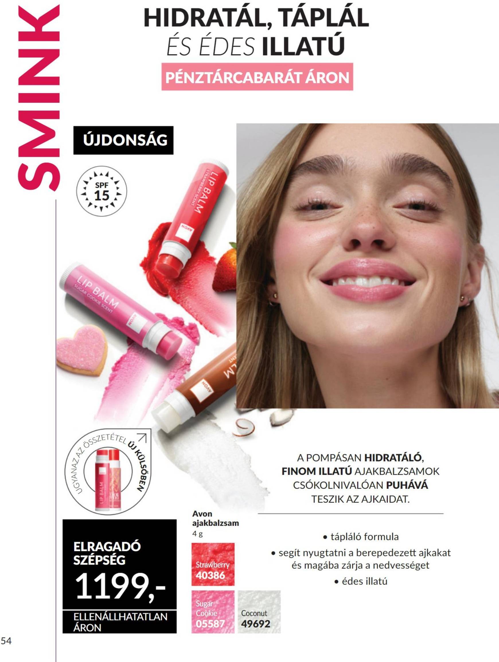 Avon akciós újság, érvényes 11.01. - 11.30. 54