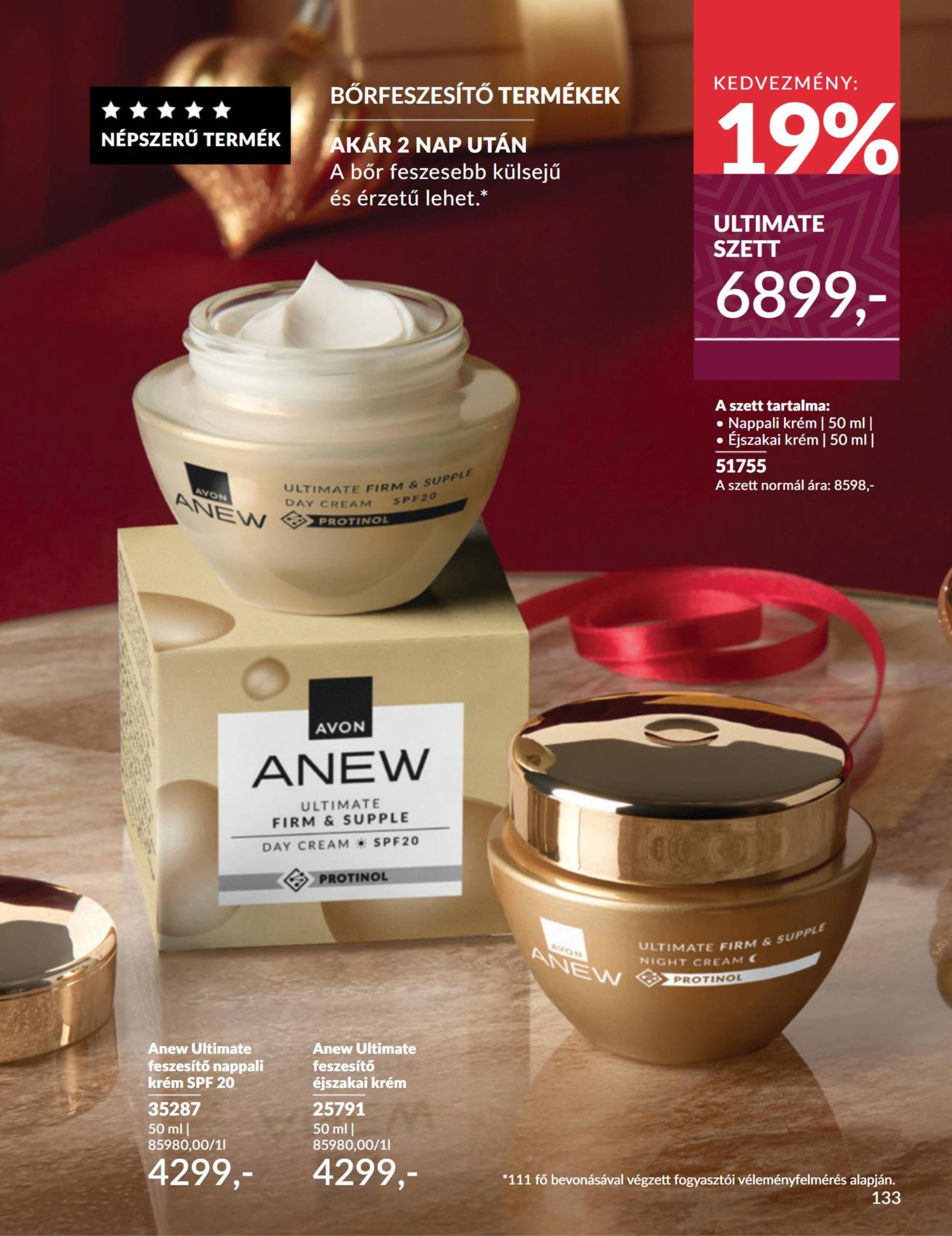 Avon akciós újság, érvényes 11.01. - 11.30. 133